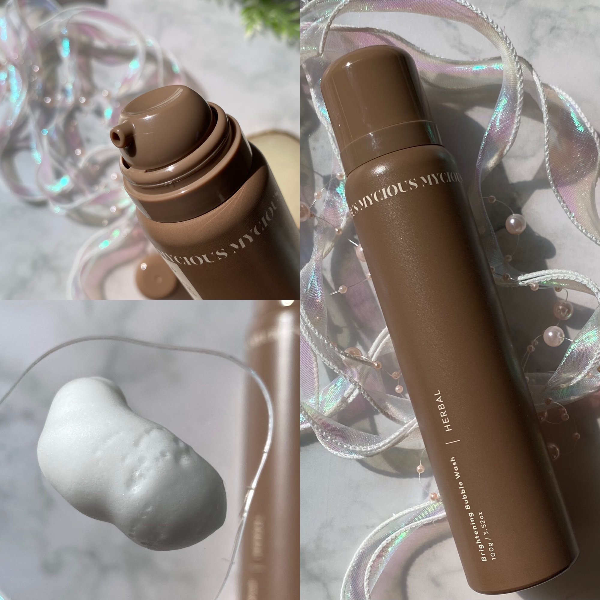 マイシャス ブライトニングバブルウォッシュ ハーバル/MYCIOUS/デリケートゾーンケアを使ったクチコミ（3枚目）