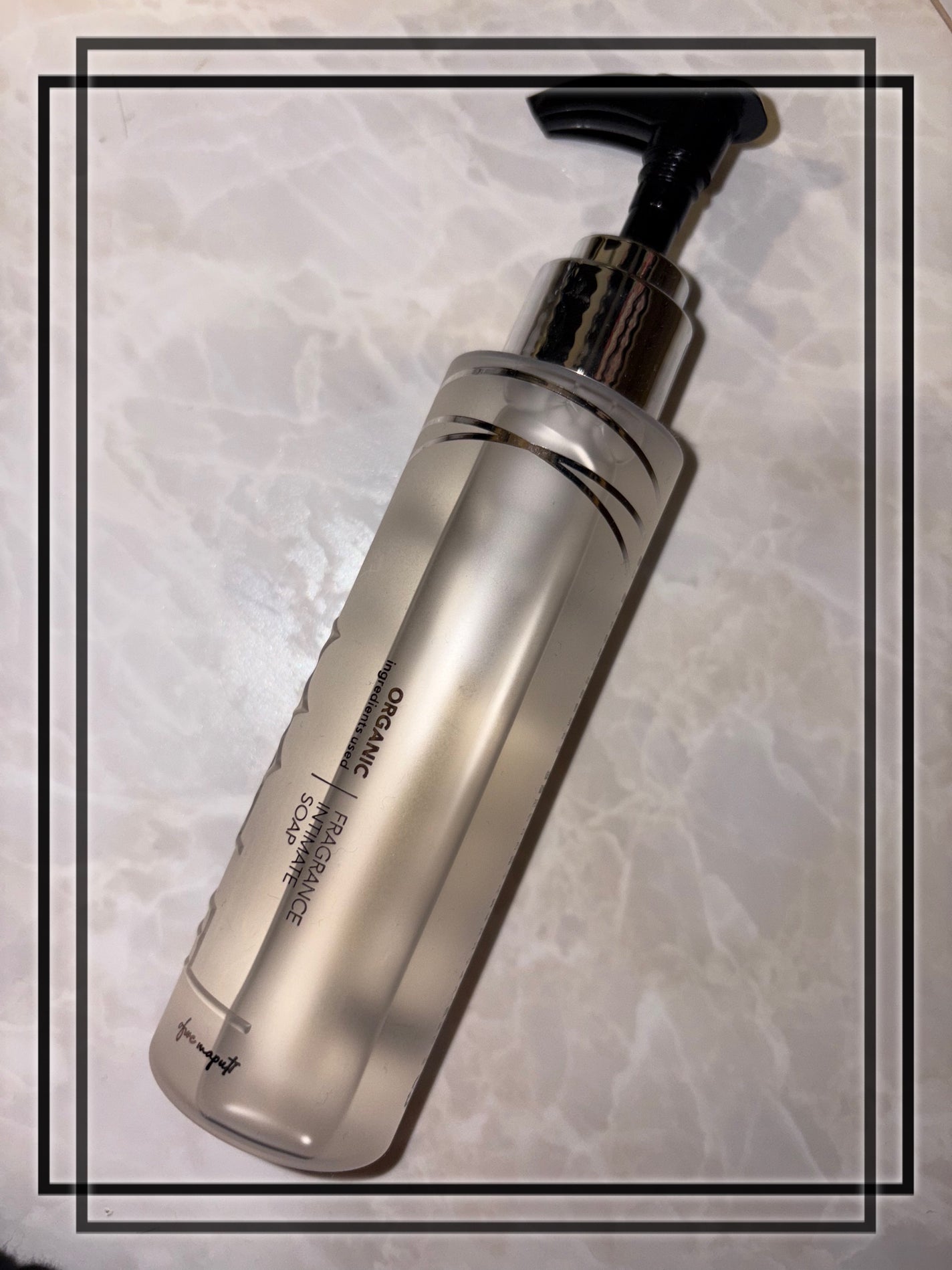 オーガニックフレグランスインティメイトソープ MAPUTI/MAPUTI/デリケートゾーンケアを使ったクチコミ(1枚目)