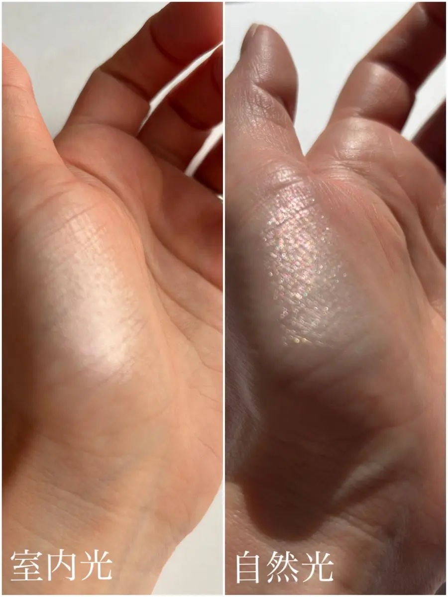 ルナグロウ ハイライター バニラフロスト/SHEGLAM/パウダーハイライトを使ったクチコミ（2枚目）