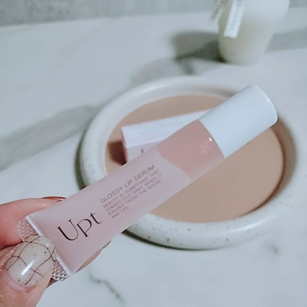 Upt GLOSSY LIP SERUM  dewy shell /Upt/リップケアを使ったクチコミ（2枚目）