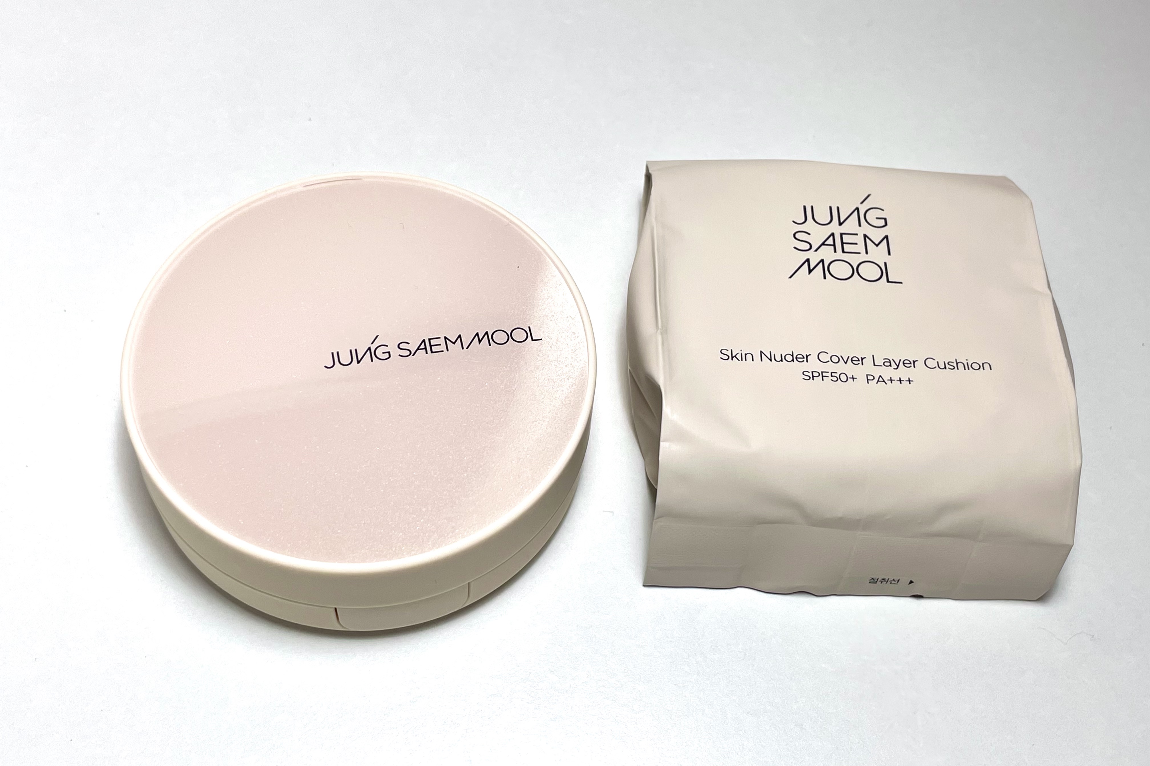 ジョンセンムル スキンヌーダーカバーレイヤークッション/JUNG SAEM MOOL/クッションファンデーションを使ったクチコミ（2枚目）