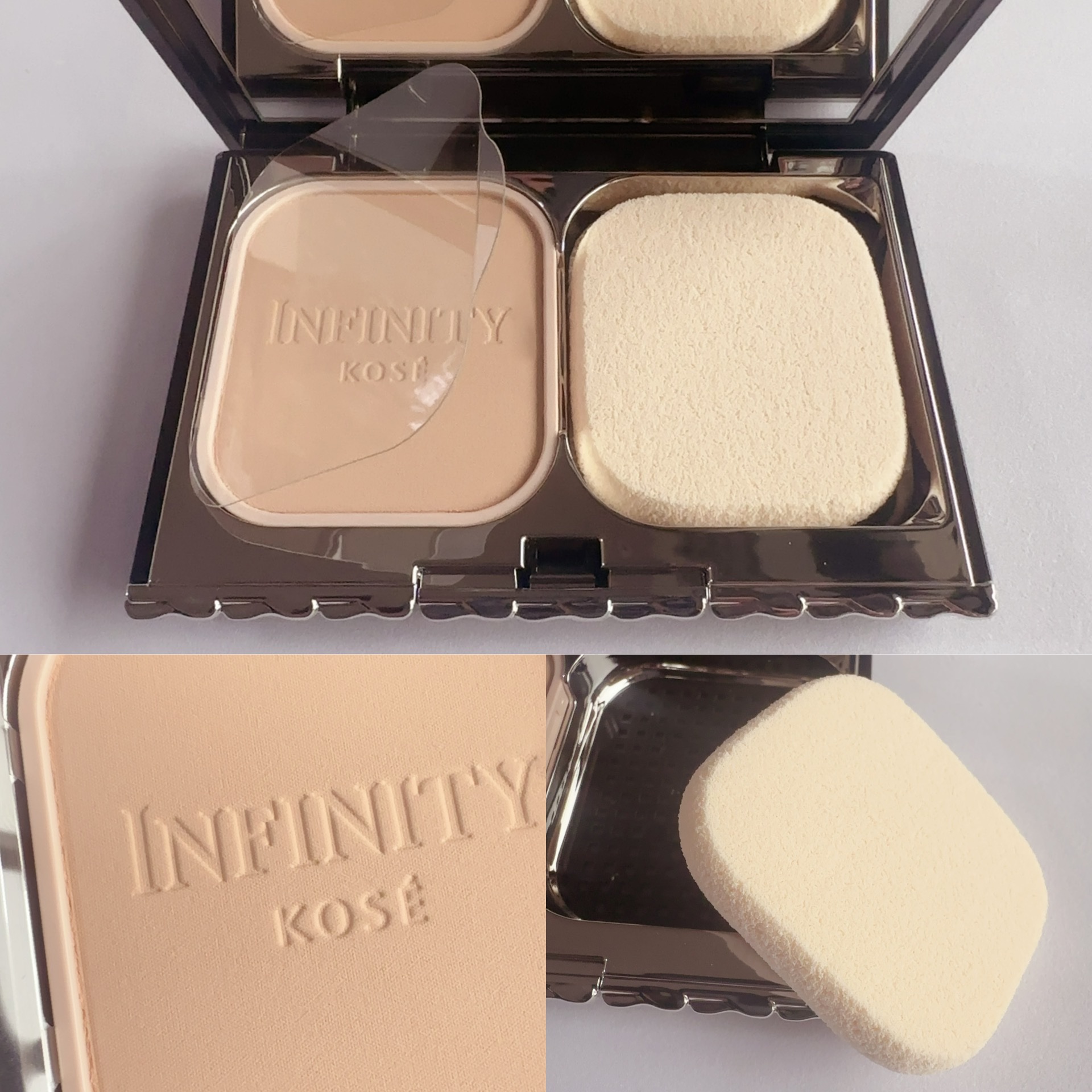 スキンルミナンス ファンデーション/インフィニティ/パウダーファンデーションを使ったクチコミ（3枚目）