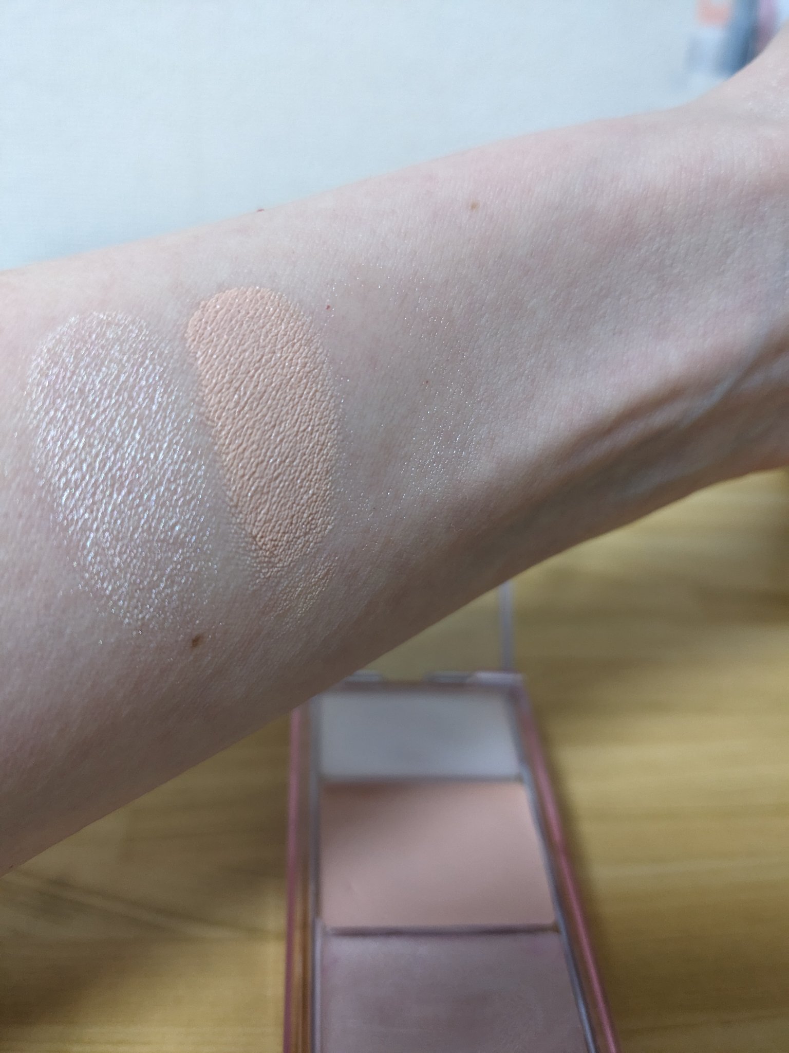 キス メイクリタッチパレットN 01 うるおいバーム/KiSS/パレットコンシーラーを使ったクチコミ（1枚目）