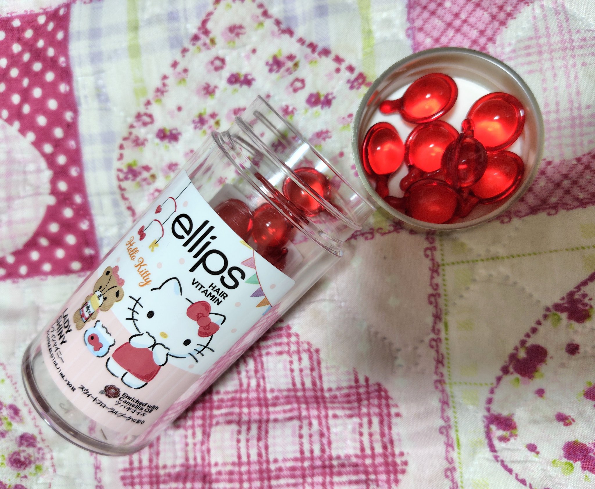 『日本限定』　ヘアーオイル【レディシャイニー】/ellips/ヘアオイルを使ったクチコミ（3枚目）