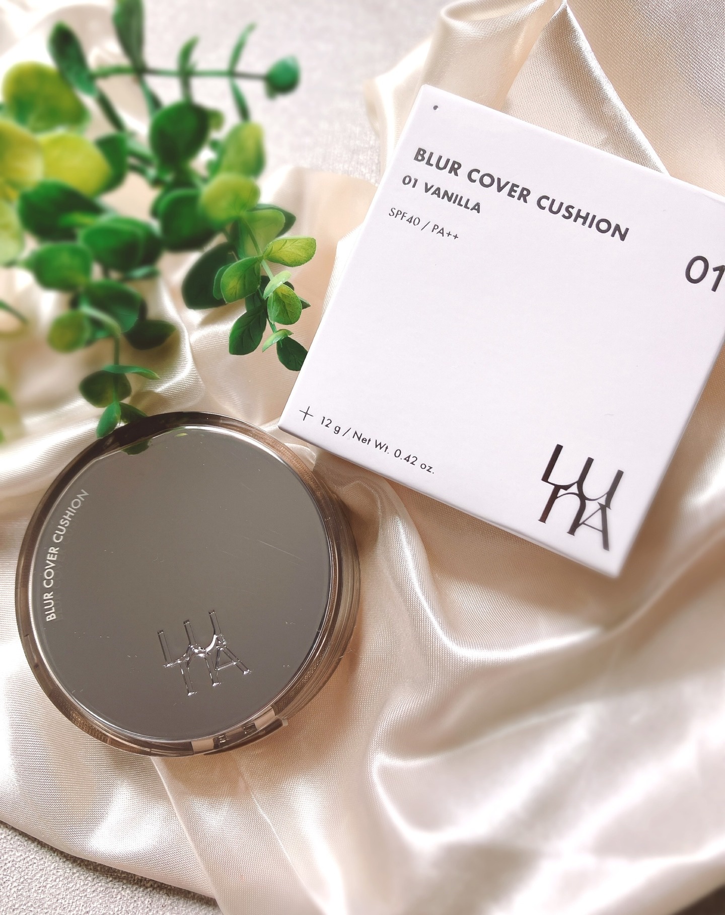 ブラーカバークッション/LUNA/クッションファンデーションを使ったクチコミ（1枚目）