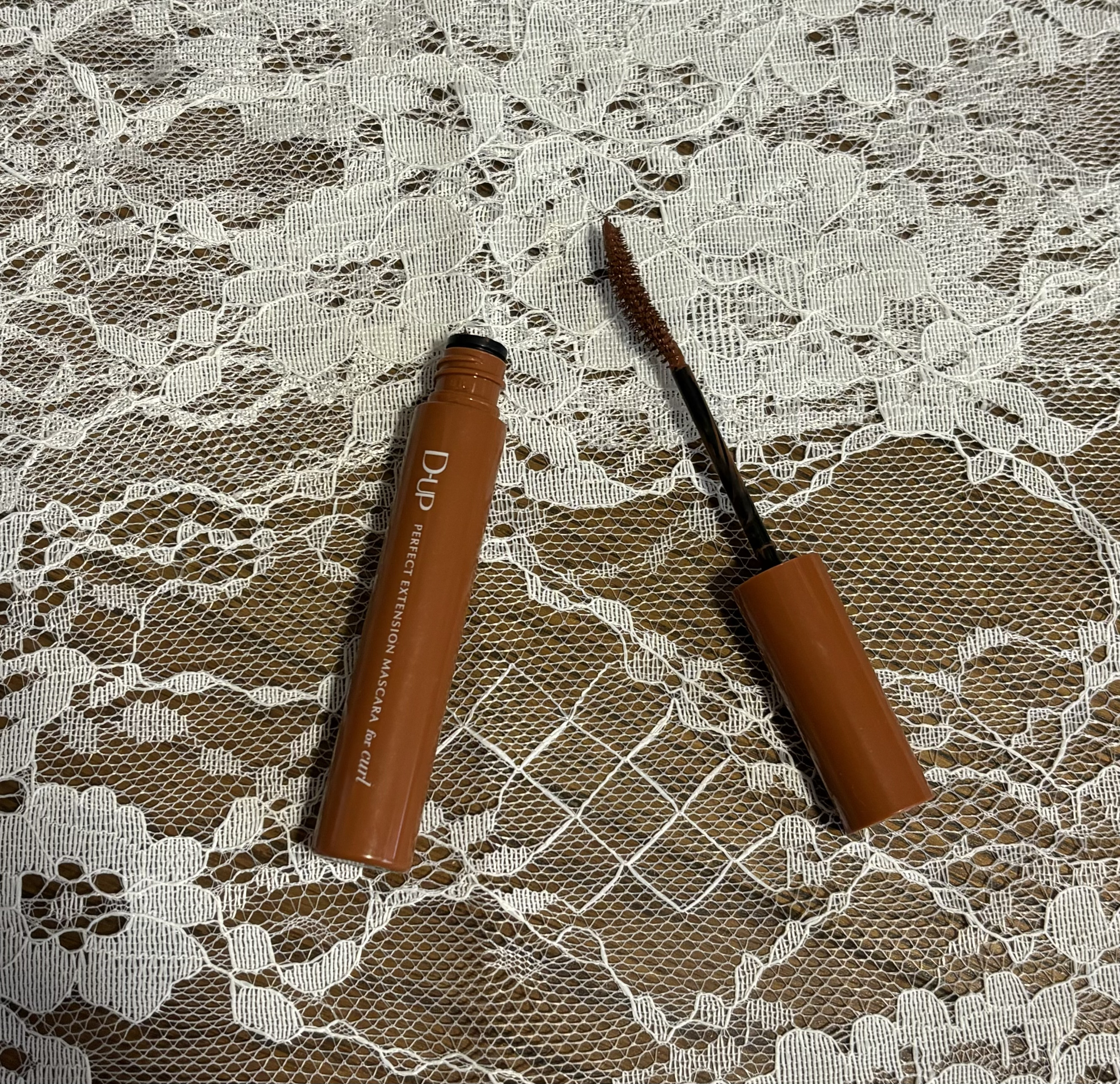 パーフェクトエクステンション マスカラ for カール キャラメルブラウン/D-UP/マスカラを使ったクチコミ（2枚目）
