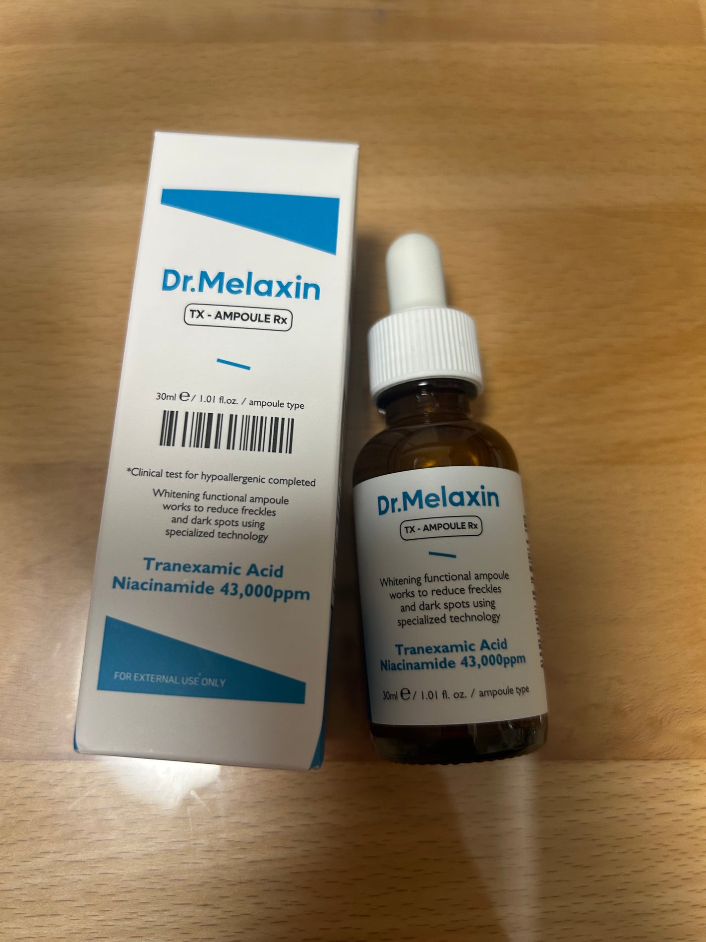 TX - AMPOULE Rx/Dr.Melaxin/美容液を使ったクチコミ(1枚目)