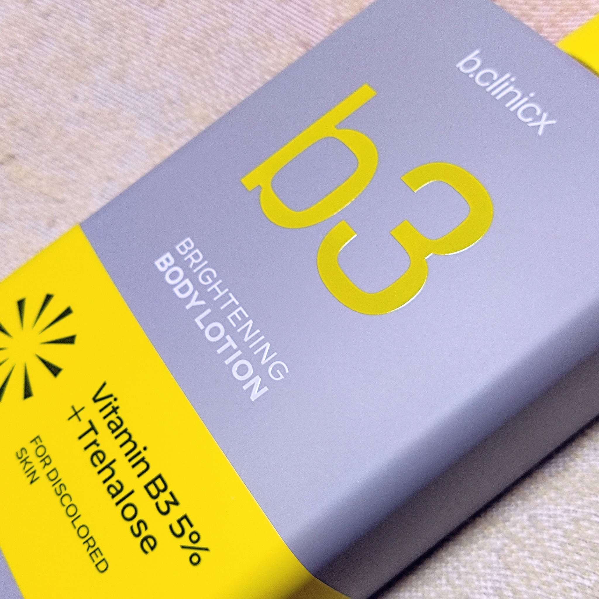 ナイアシンアミド 5% ボディローション/b.clinicx/ボディローションを使ったクチコミ（2枚目）