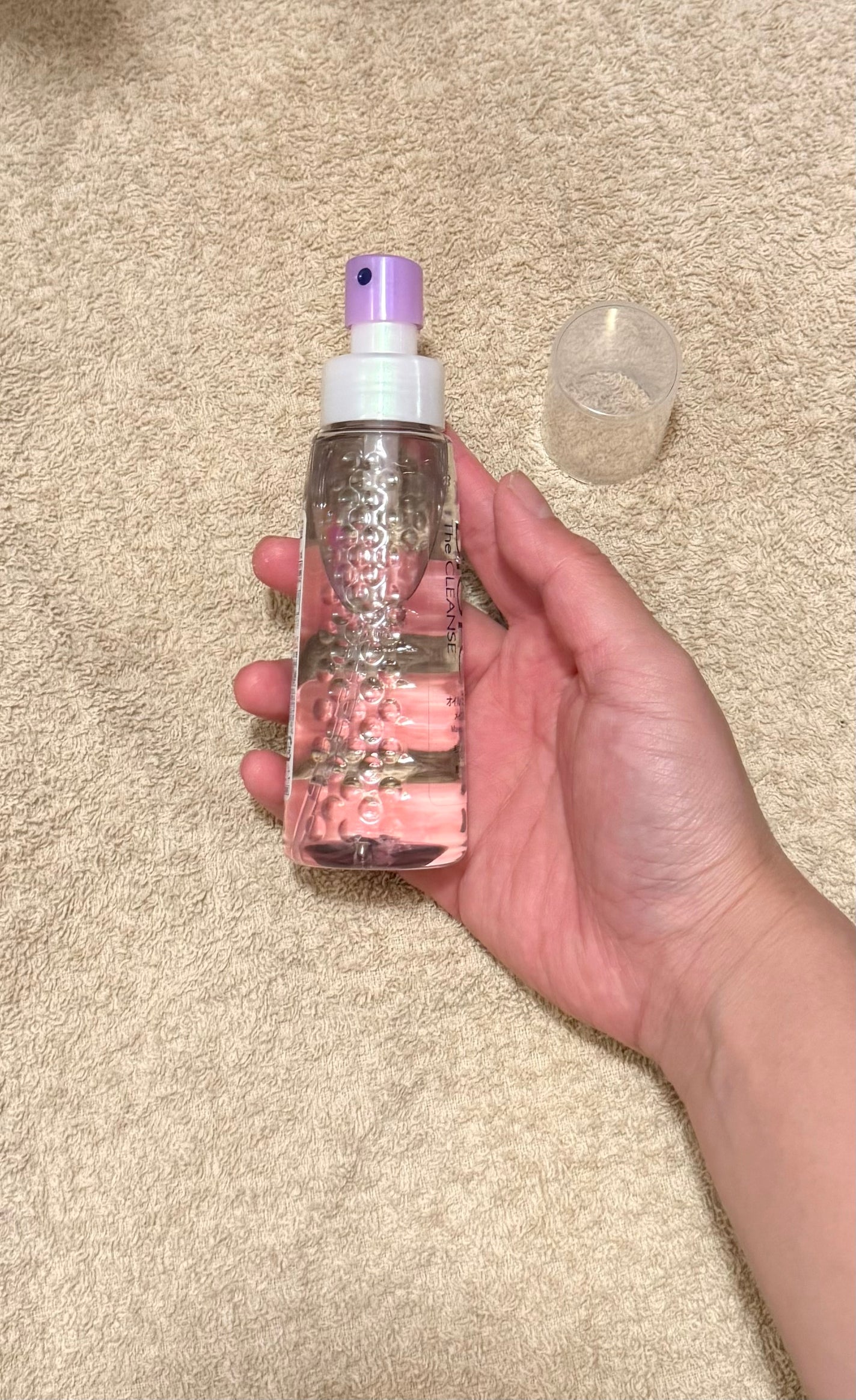 ザ クレンズ オイルミストメイク落とし/ビオレ/オイルクレンジングを使ったクチコミ(6枚目)