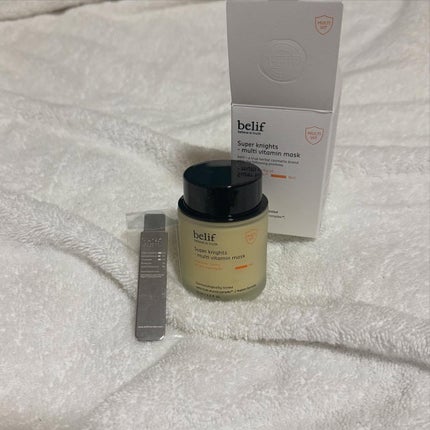 スーパーナイツ ビタミンマスク/belif/フェイスクリームを使ったクチコミ(1枚目)