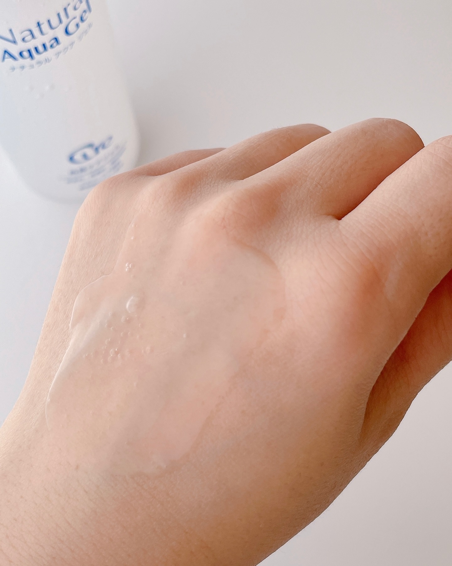 ナチュラルアクアジェル/Cure/ピーリングを使ったクチコミ（3枚目）