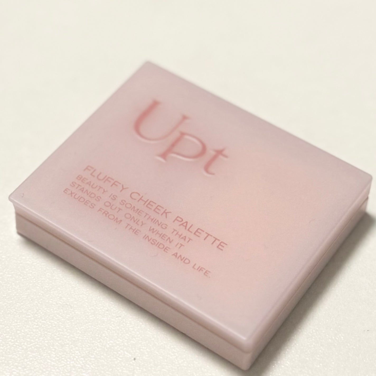 Upt FLUFFY CHEEK PALETTE /Upt/パウダーチークを使ったクチコミ(1枚目)