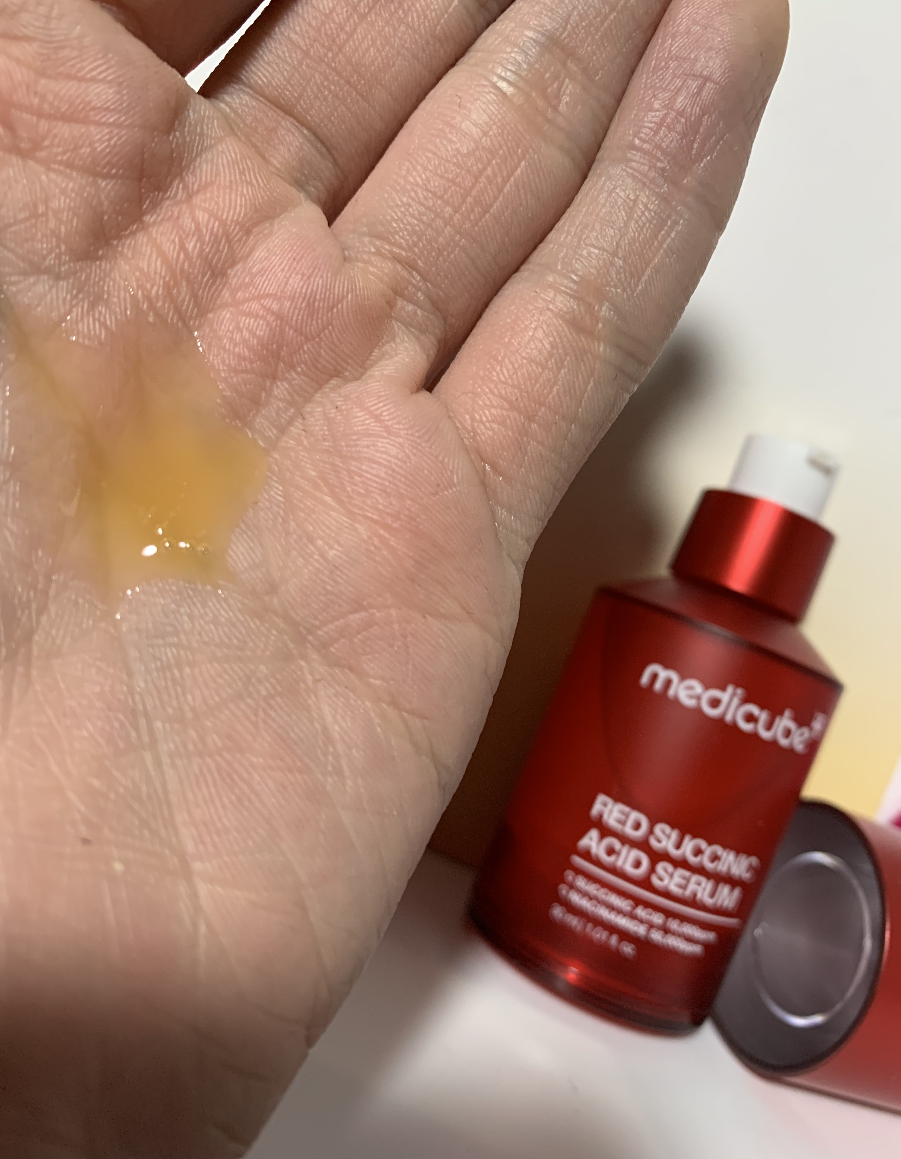 レッドアクネセラム/MEDICUBE/美容液を使ったクチコミ（3枚目）