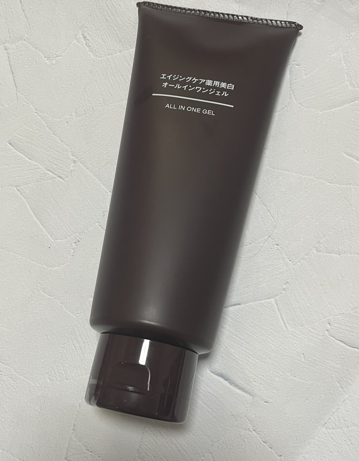 エイジングケア薬用美白オールインワンジェル/無印良品/オールインワン化粧品を使ったクチコミ（1枚目）