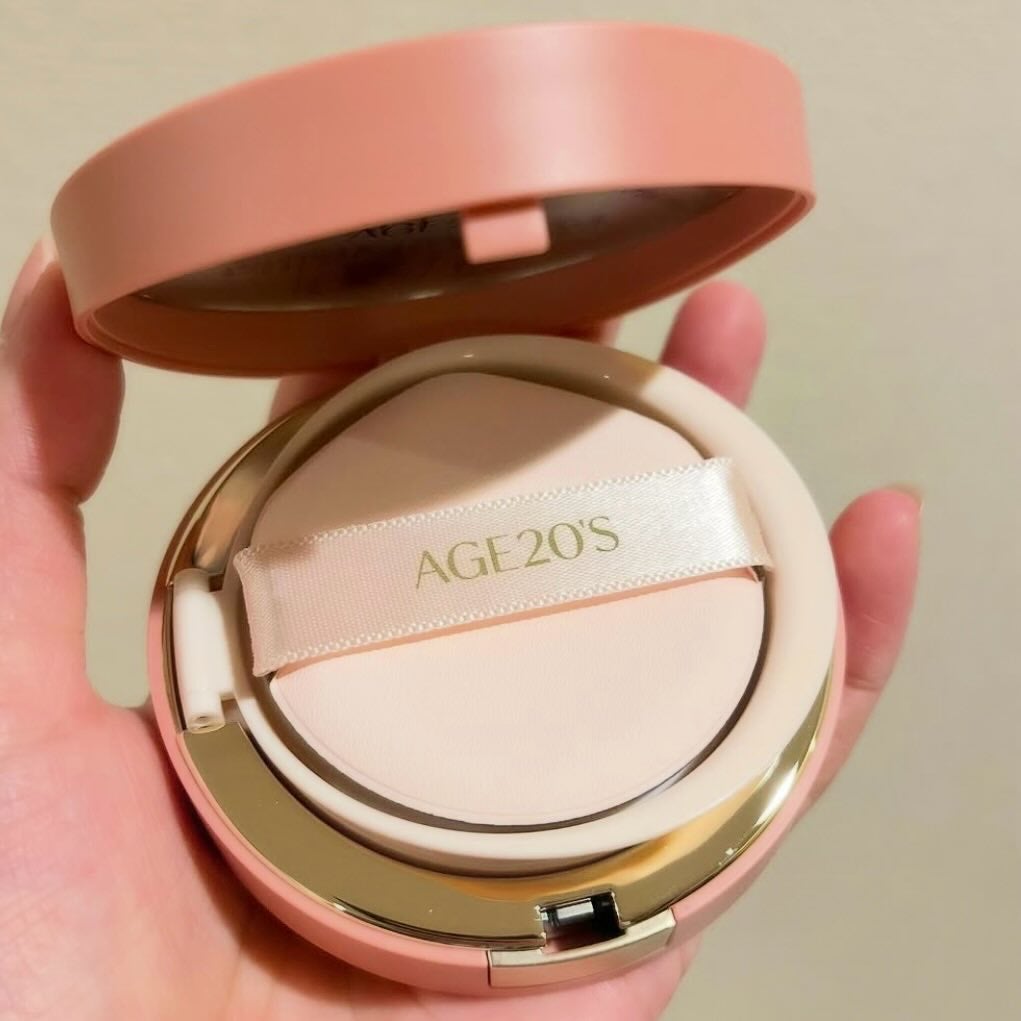 ヴェールヌーディ エッセンスパクトグロウ/AGE20’s/クリーム・エマルジョンファンデーションを使ったクチコミ(3枚目)