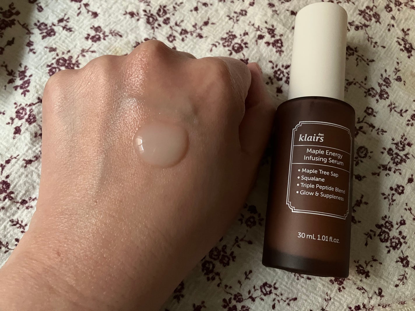 メープル毛穴シロップセラム/Klairs/美容液を使ったクチコミ(4枚目)