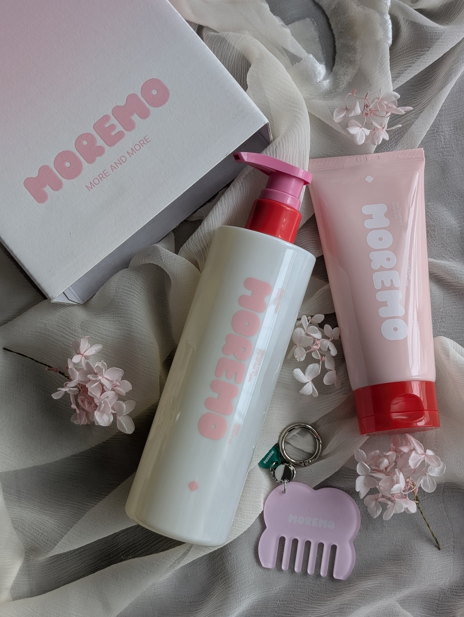 MORE HAPPINESSヘアケアセット/moremo/その他キットセットを使ったクチコミ（2枚目）