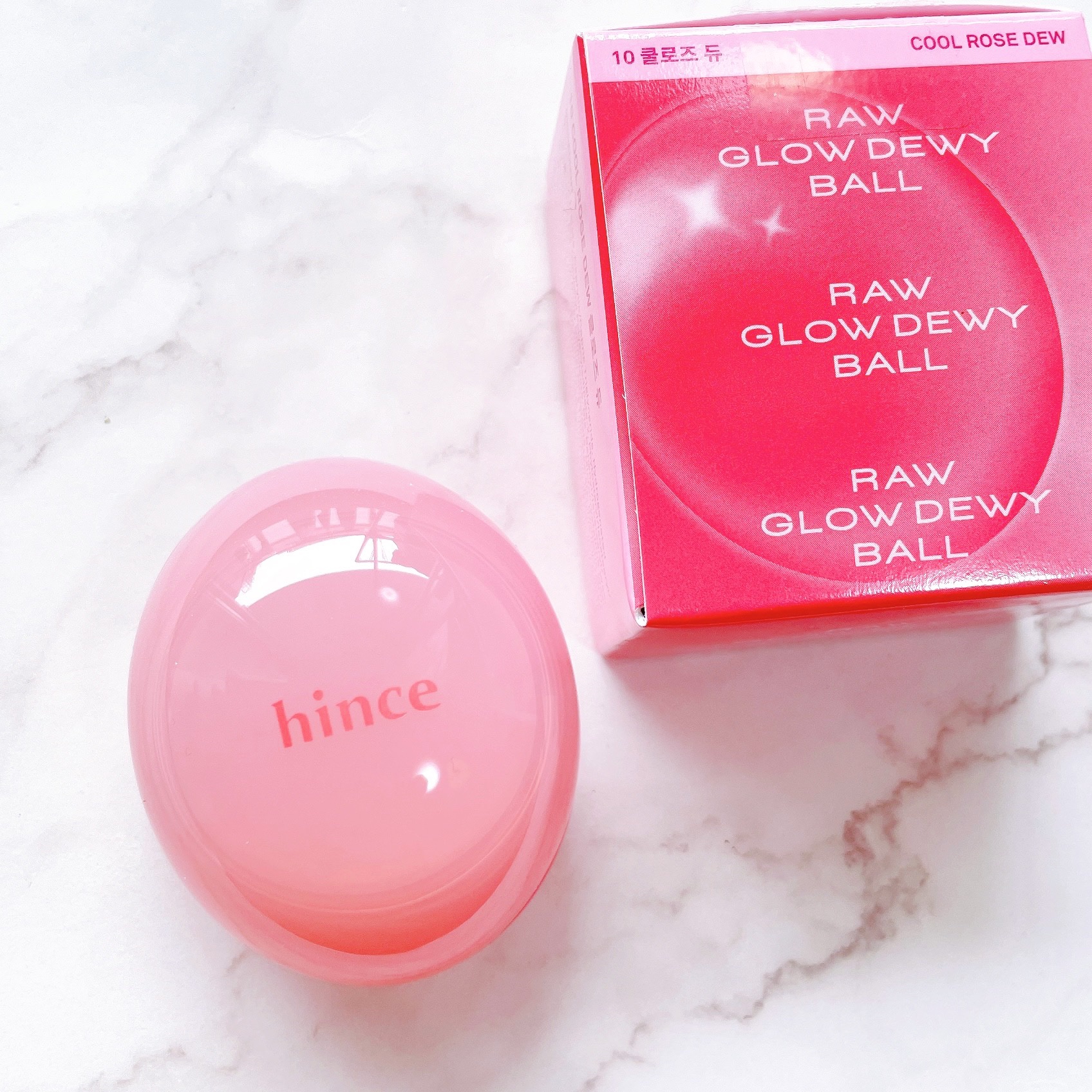 ロウグロウデューイーボール/hince/リップバームを使ったクチコミ（2枚目）