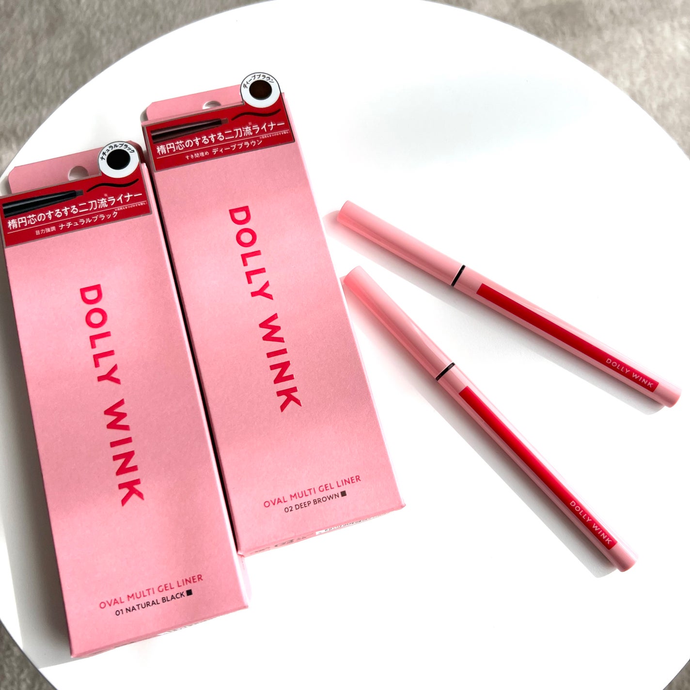 オーバルマルチジェルライナー/ドーリーウインク/ジェルアイライナーを使ったクチコミ(1枚目)