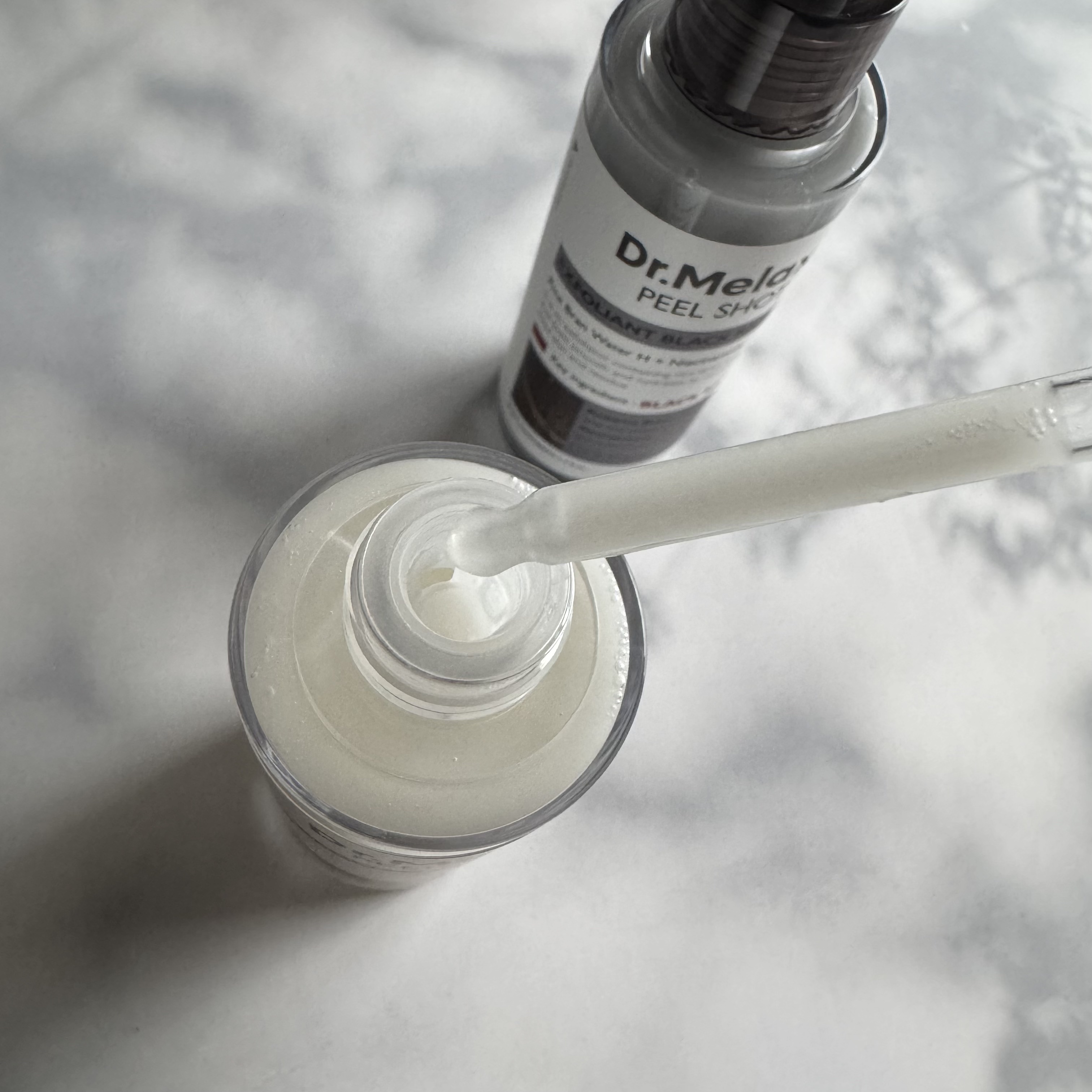 白米ピールショットゴマージュアンプル/Dr.Melaxin/美容液を使ったクチコミ（3枚目）