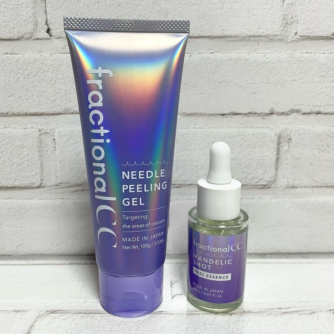 ニードルピーリングジェル/fractionalCC/ピーリングを使ったクチコミ(1枚目)