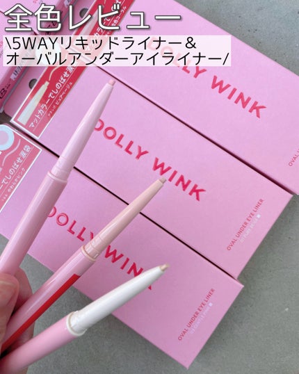 5WAYリキッドライナー/ドーリーウインク/リキッドアイライナーを使ったクチコミ(1枚目)