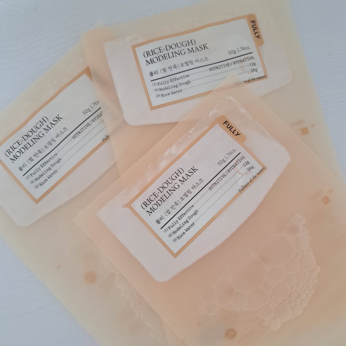 ㅎㄹㅋ on LIPS 「xでプチバズしてるFULLYの米モデリングパック🌾水じゃなくて..」(1枚目)