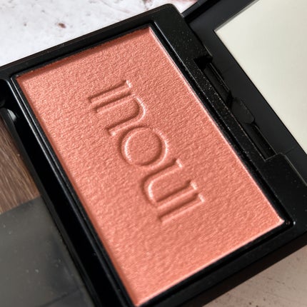 インウイ チーク/INOUI/パウダーチークを使ったクチコミ(1枚目)