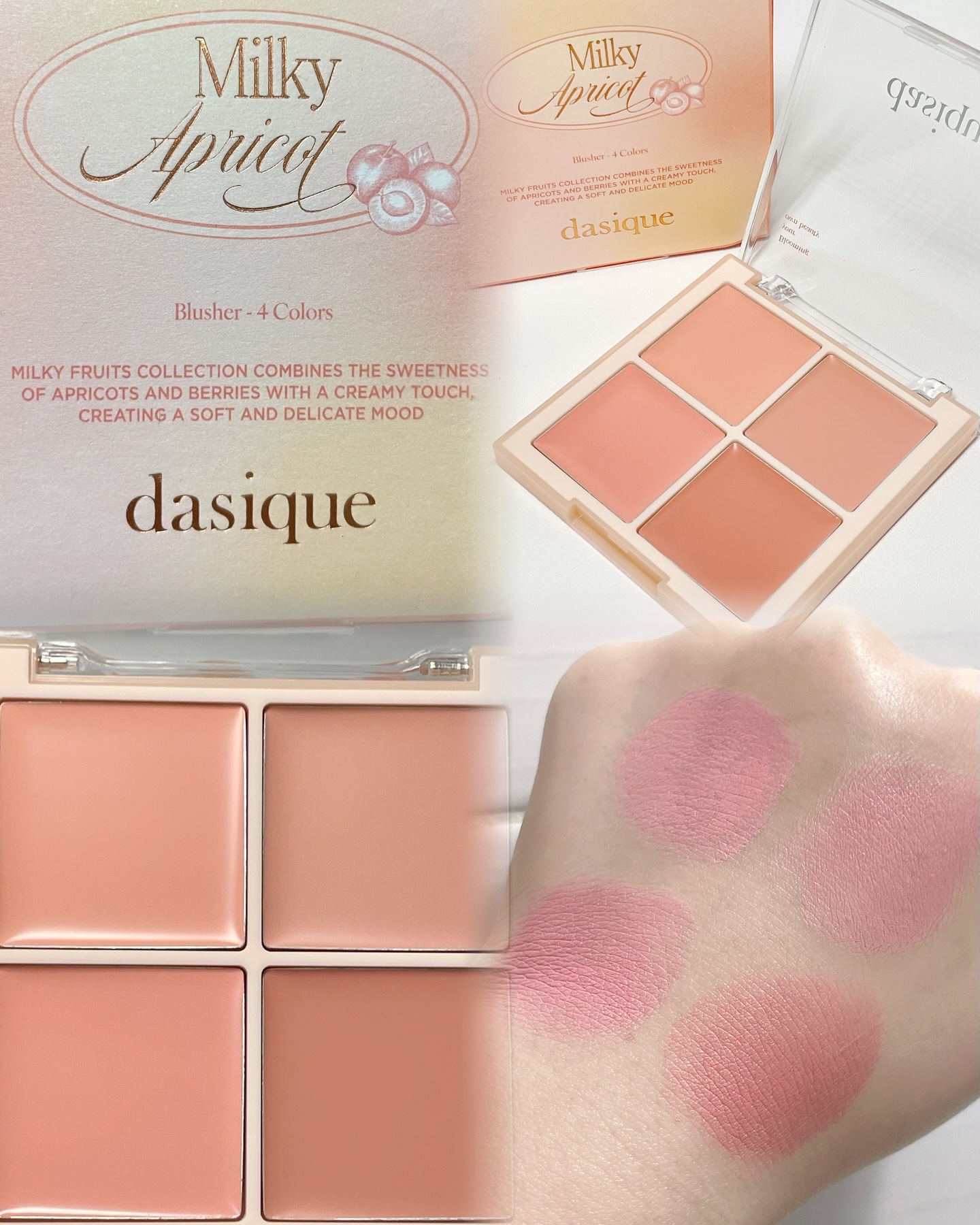 ブレンディングムードチーク/dasique/パウダーチークを使ったクチコミ（1枚目）