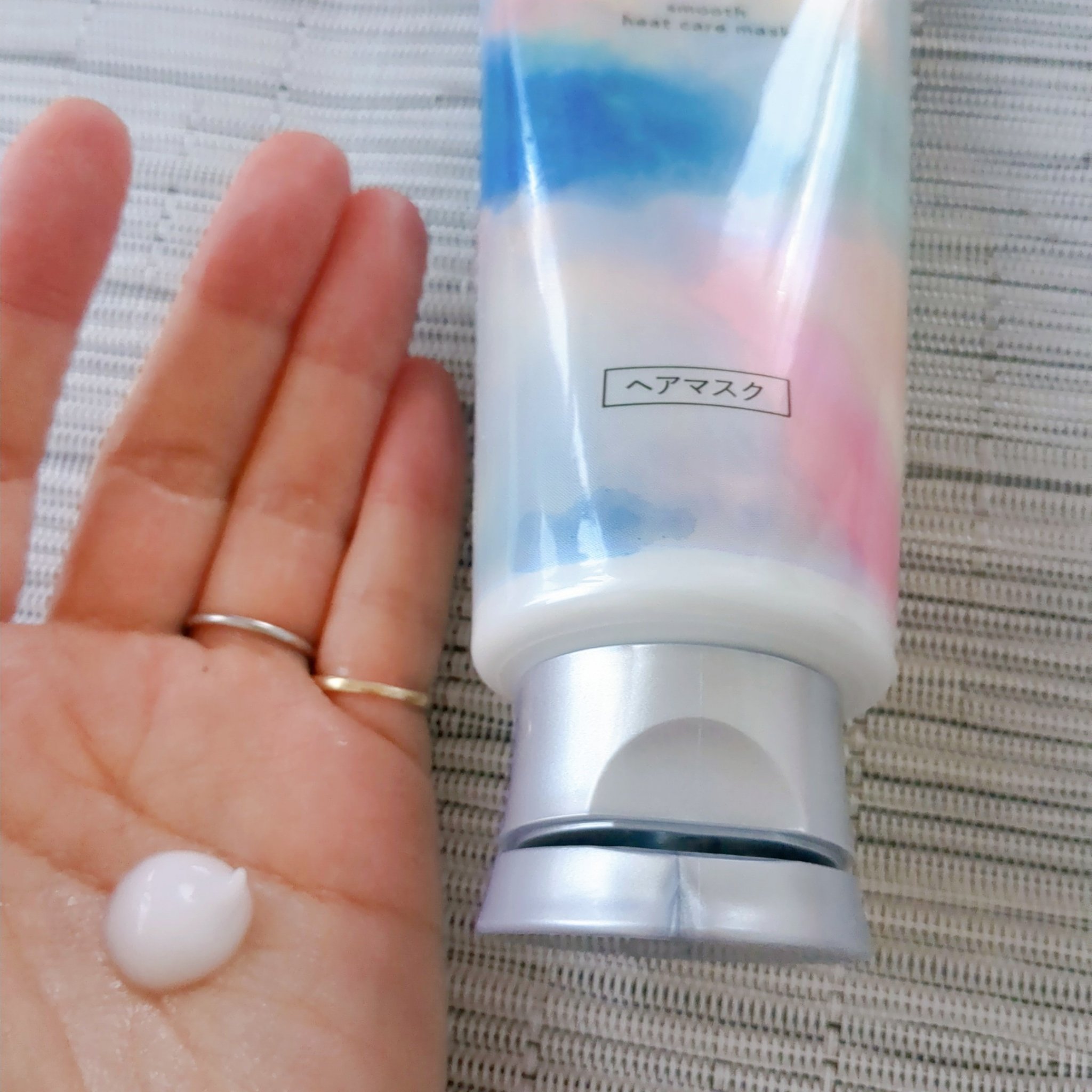 スムース ヒートケアマスク/＋ｔｍｒ/ヘアマスク・ヘアパックを使ったクチコミ（2枚目）