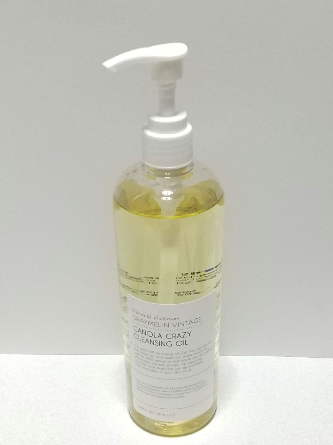キャノーラ クレイジー クレンジングオイル/GRAYMELIN/オイルクレンジングを使ったクチコミ(1枚目)