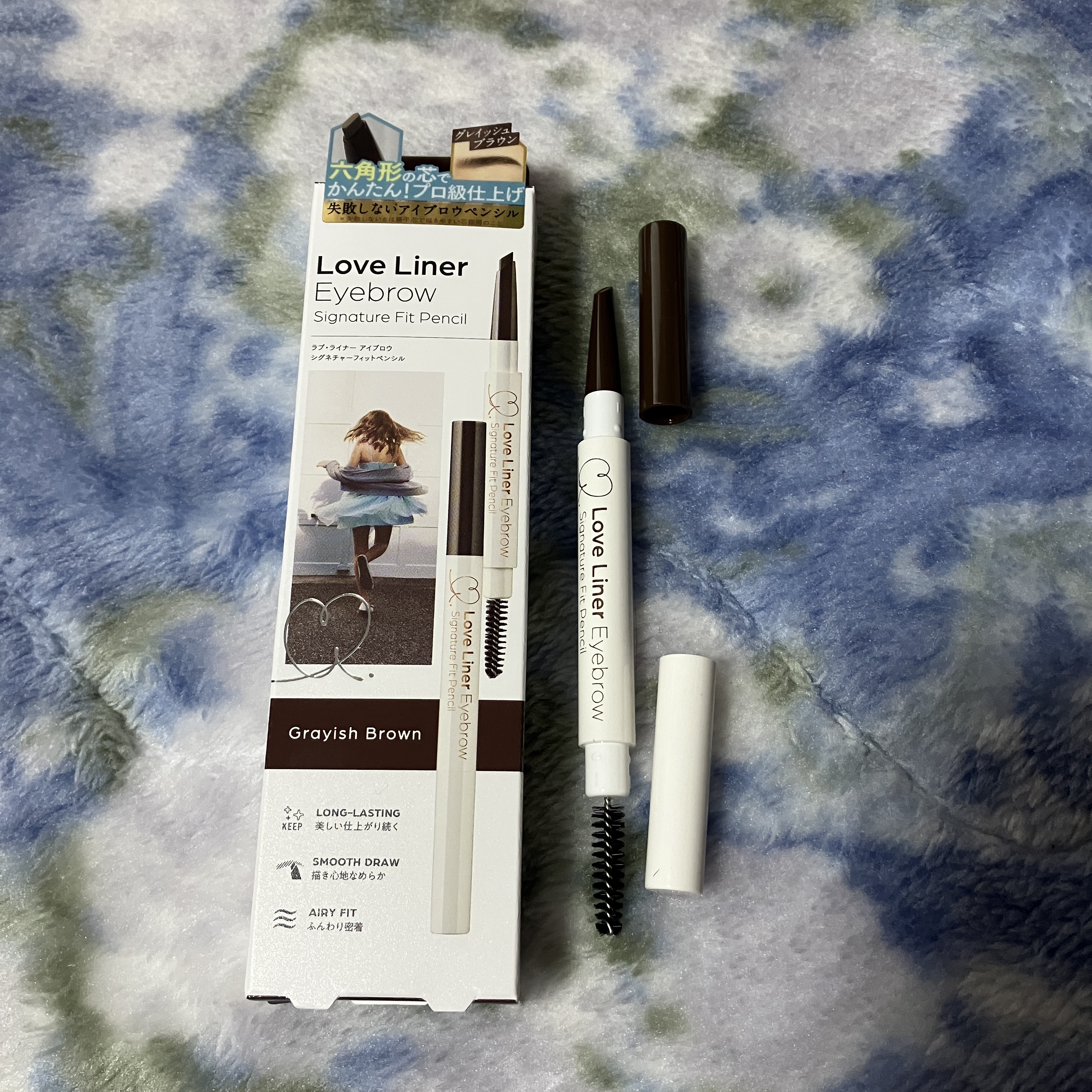 ラブ・ライナー　シグネチャーフィットペンシル＜アイブロウ＞ グレイッシュブラウン/ラブ・ライナー/アイブロウペンシルを使ったクチコミ（1枚目）