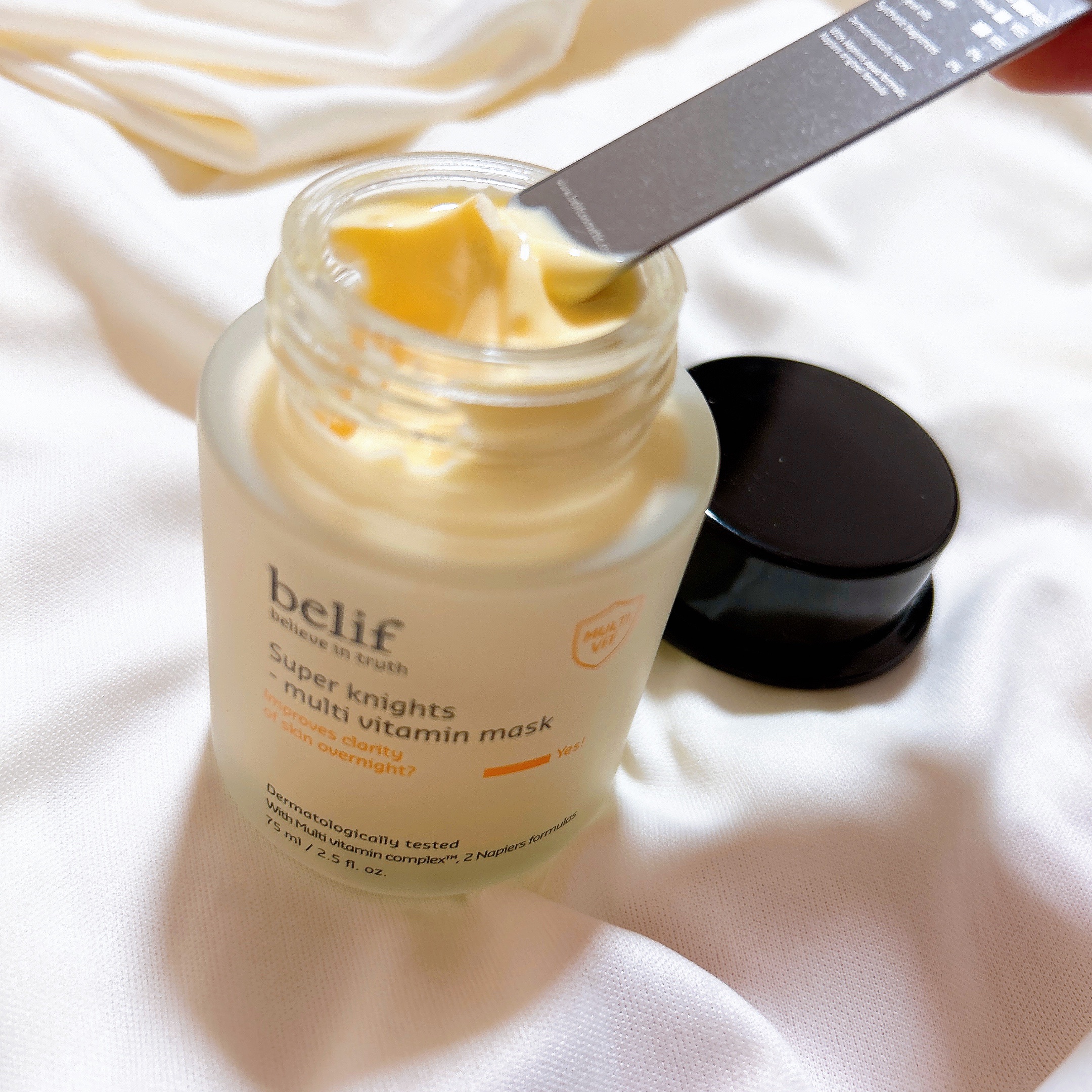 スーパーナイツ ビタミンマスク/belif/フェイスクリームを使ったクチコミ（3枚目）