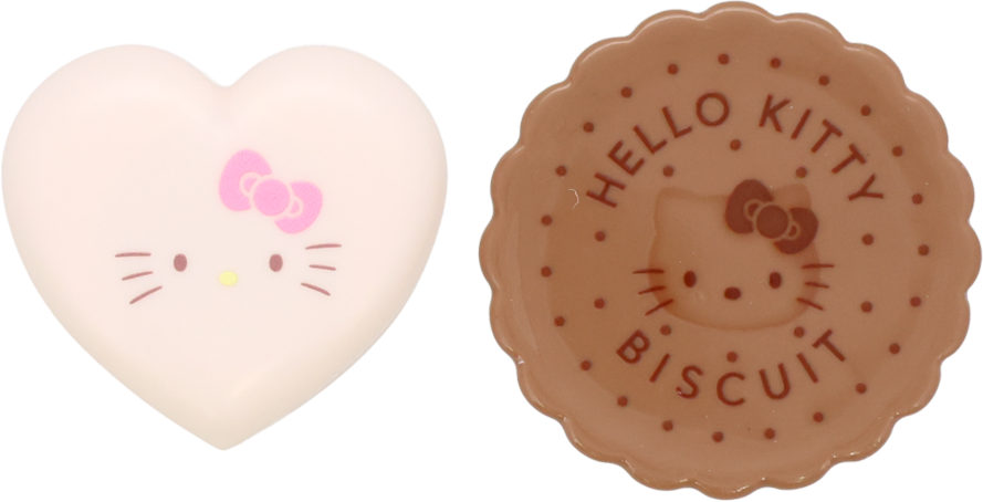 SHOBIDO ミニおさら風マスコット付きマカロンリップクリーム ミルクの香り