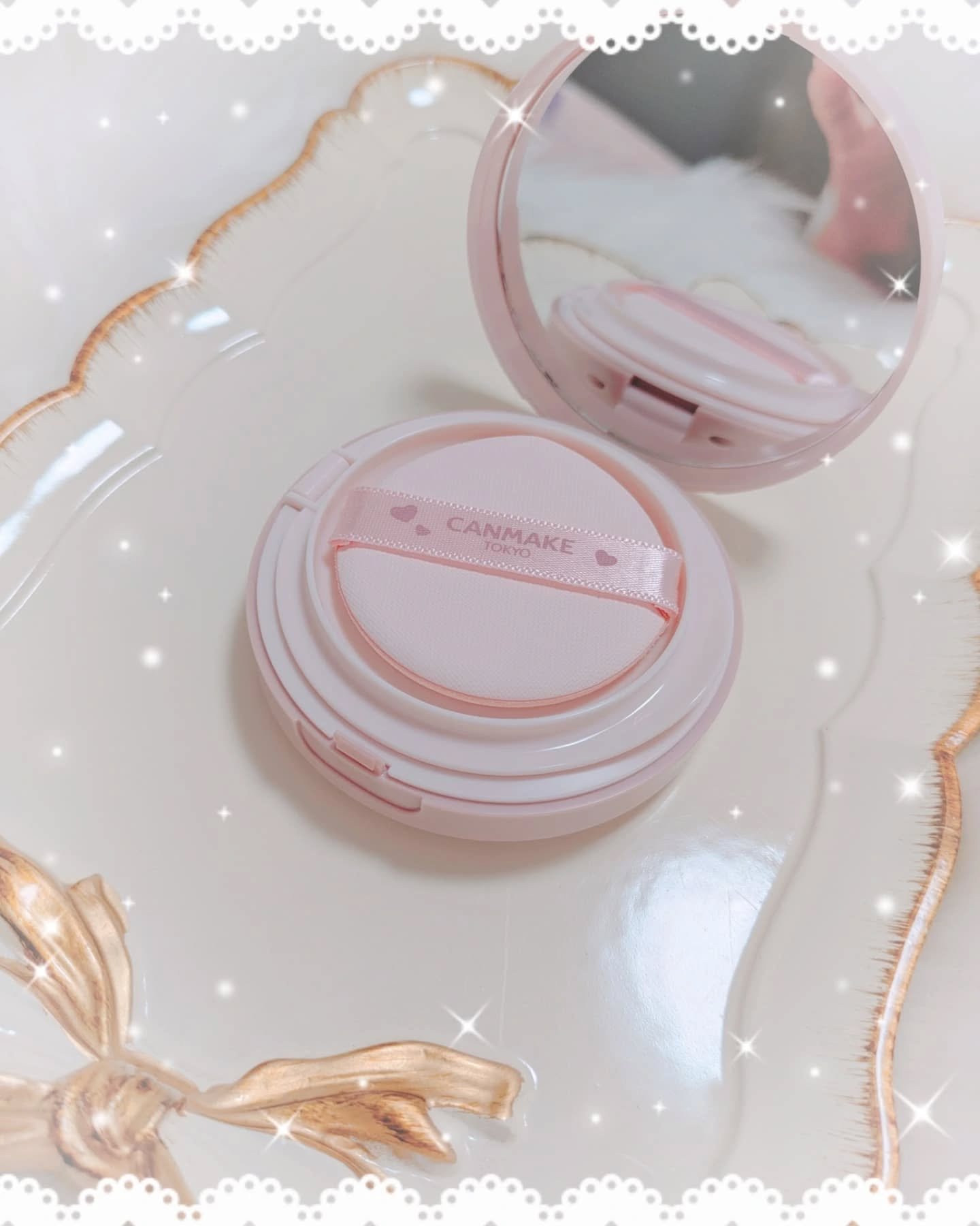 フィットグロウクッション/キャンメイク/クッションファンデーションを使ったクチコミ（2枚目）