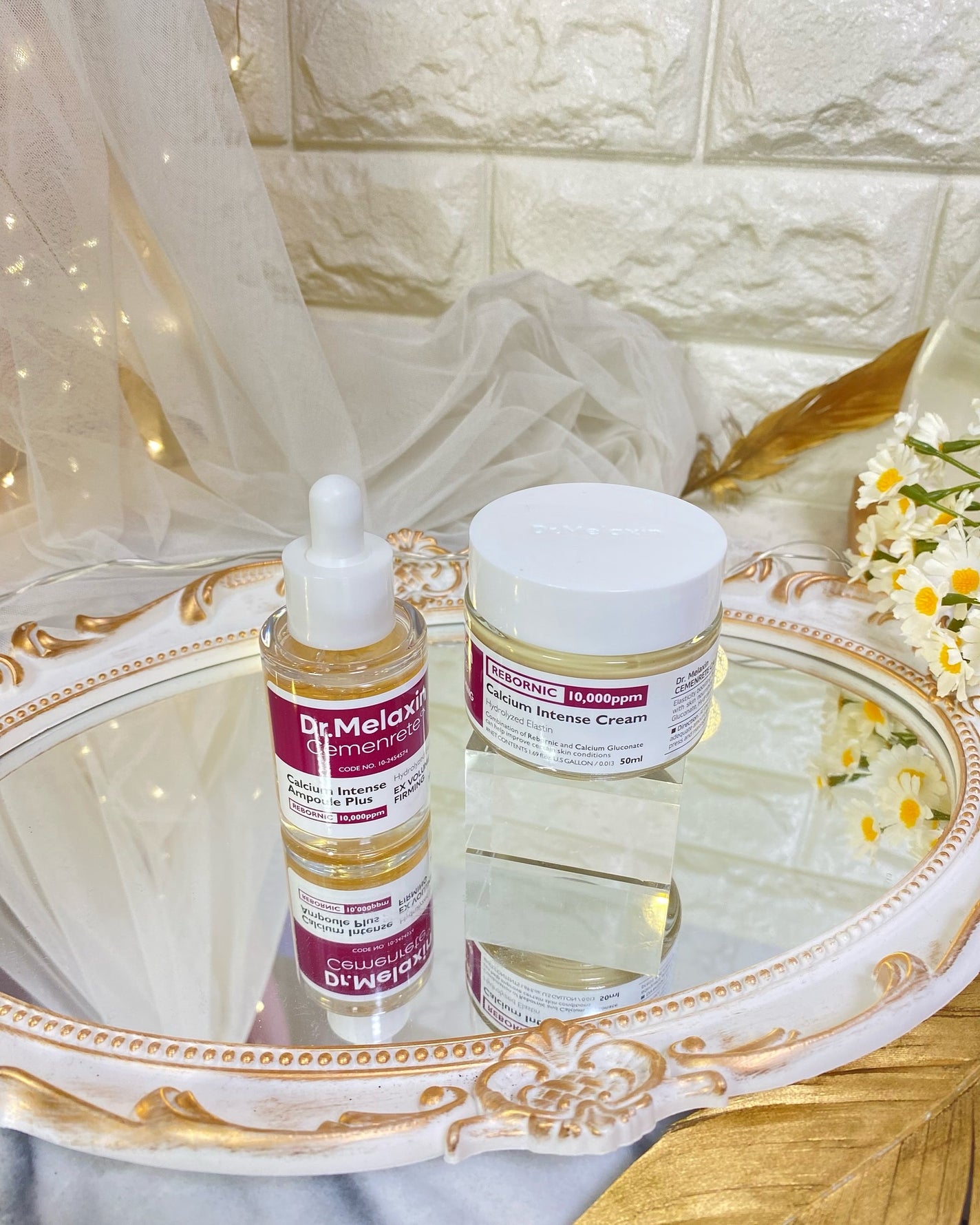 セメンリトカルシウムアンプル+セメンリトカルシウムクリーム/Dr.Melaxin/スキンケアキットを使ったクチコミ(1枚目)