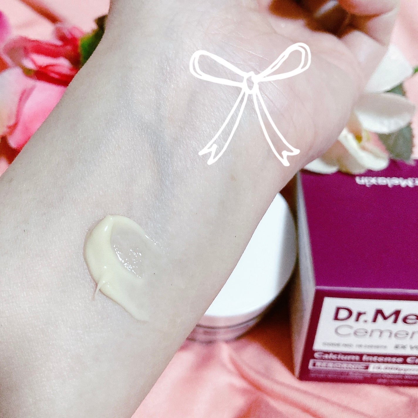 Cemenrete Calcium Intense Cream/Dr.Melaxin/フェイスクリームを使ったクチコミ(3枚目)