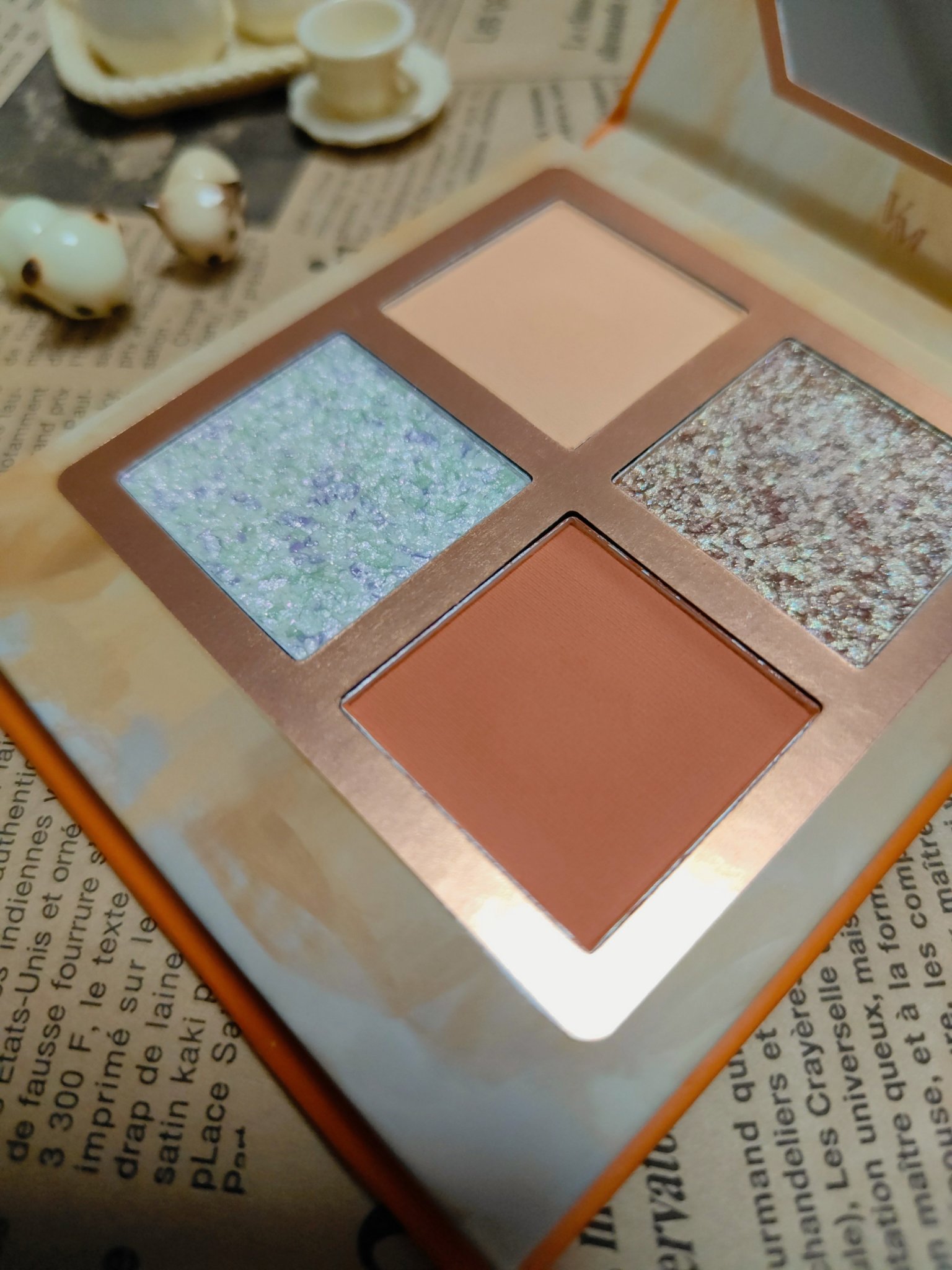 Venus Marble アイシャドウキャットシリーズ/Venus Marble/アイシャドウパレットを使ったクチコミ（2枚目）