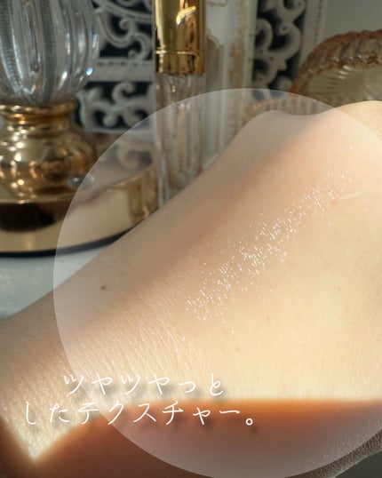 フラワーリップグロス 透明タイプ(金箔)/Kailijumei/リップグロスの画像