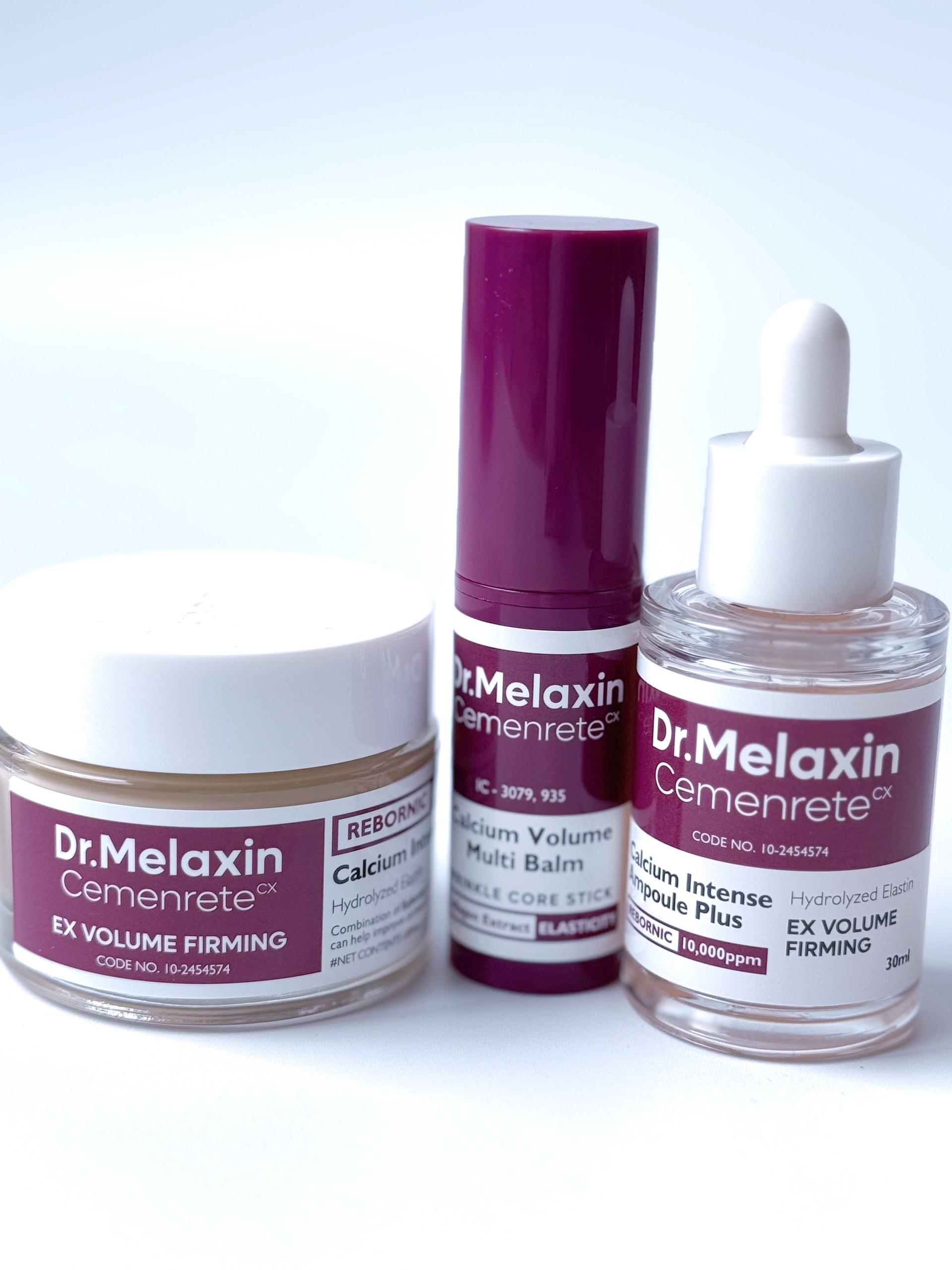 セメンリトカルシウムアンプル+セメンリトカルシウムクリーム/Dr.Melaxin/スキンケアキットを使ったクチコミ（1枚目）