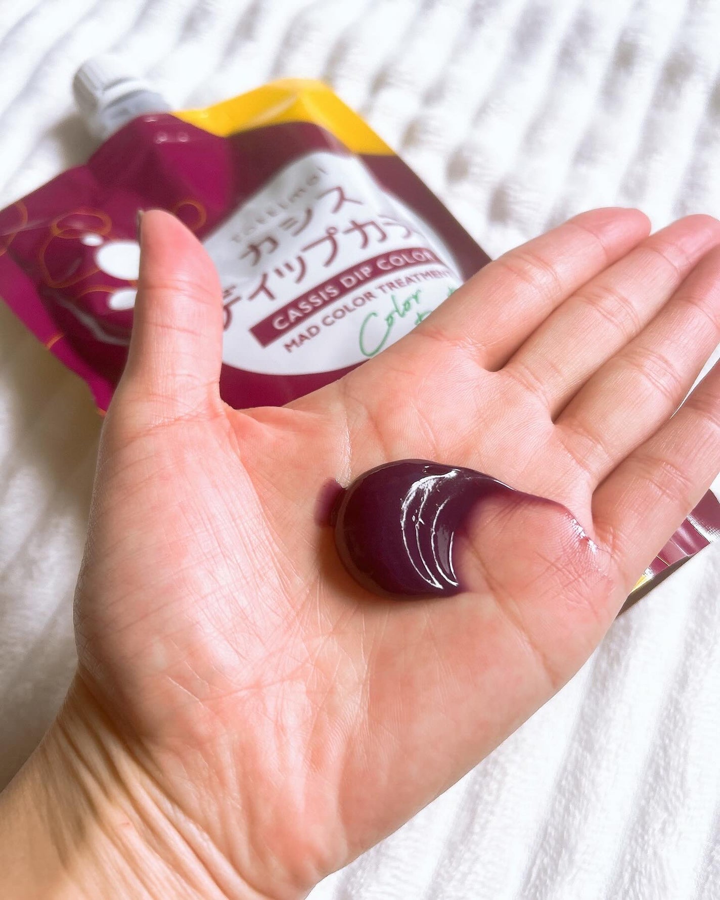 tottimo!ディップカラー/アイケイ/ヘアカラーを使ったクチコミ(2枚目)