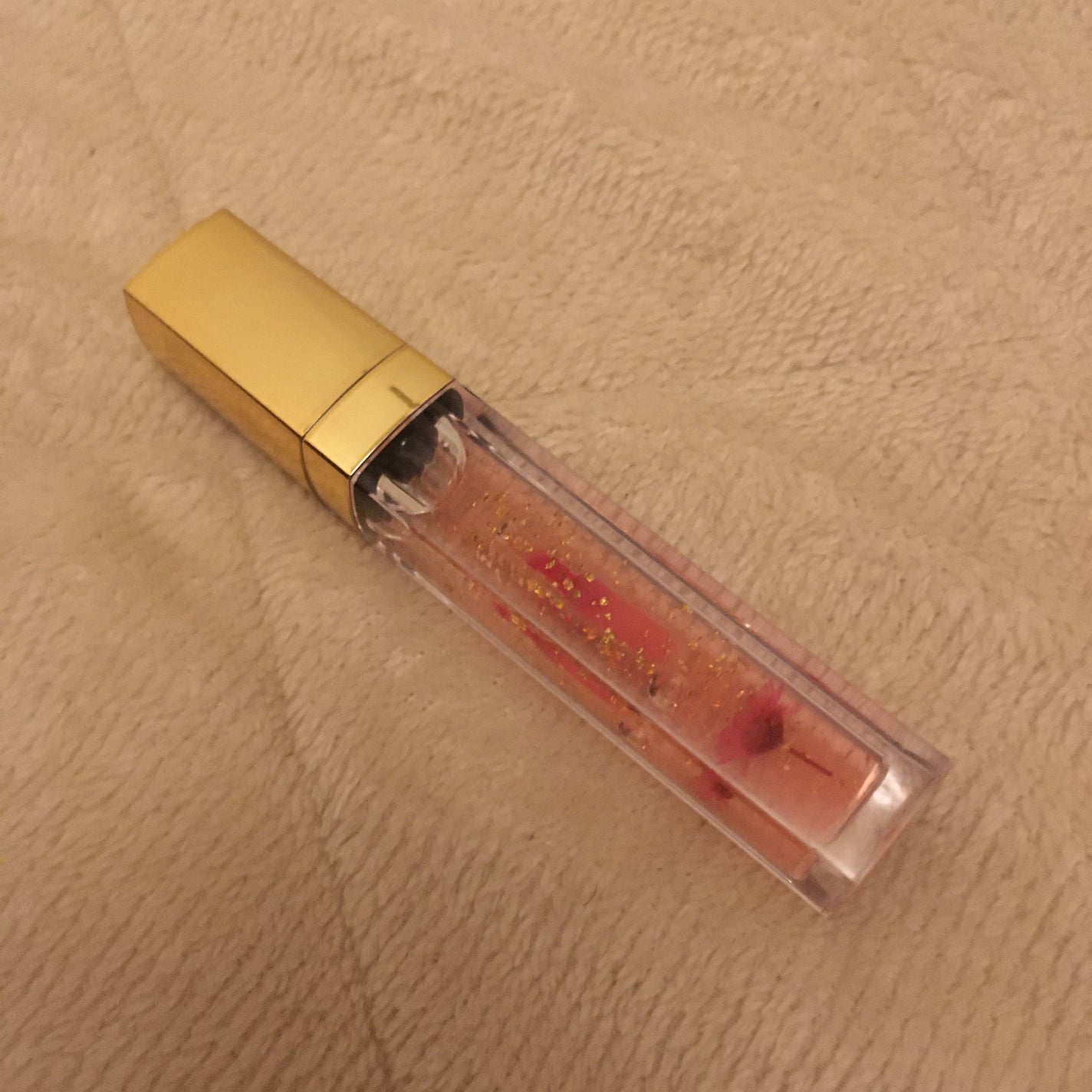 フラワーリップグロス/Kailijumei/リップグロスを使ったクチコミ(1枚目)