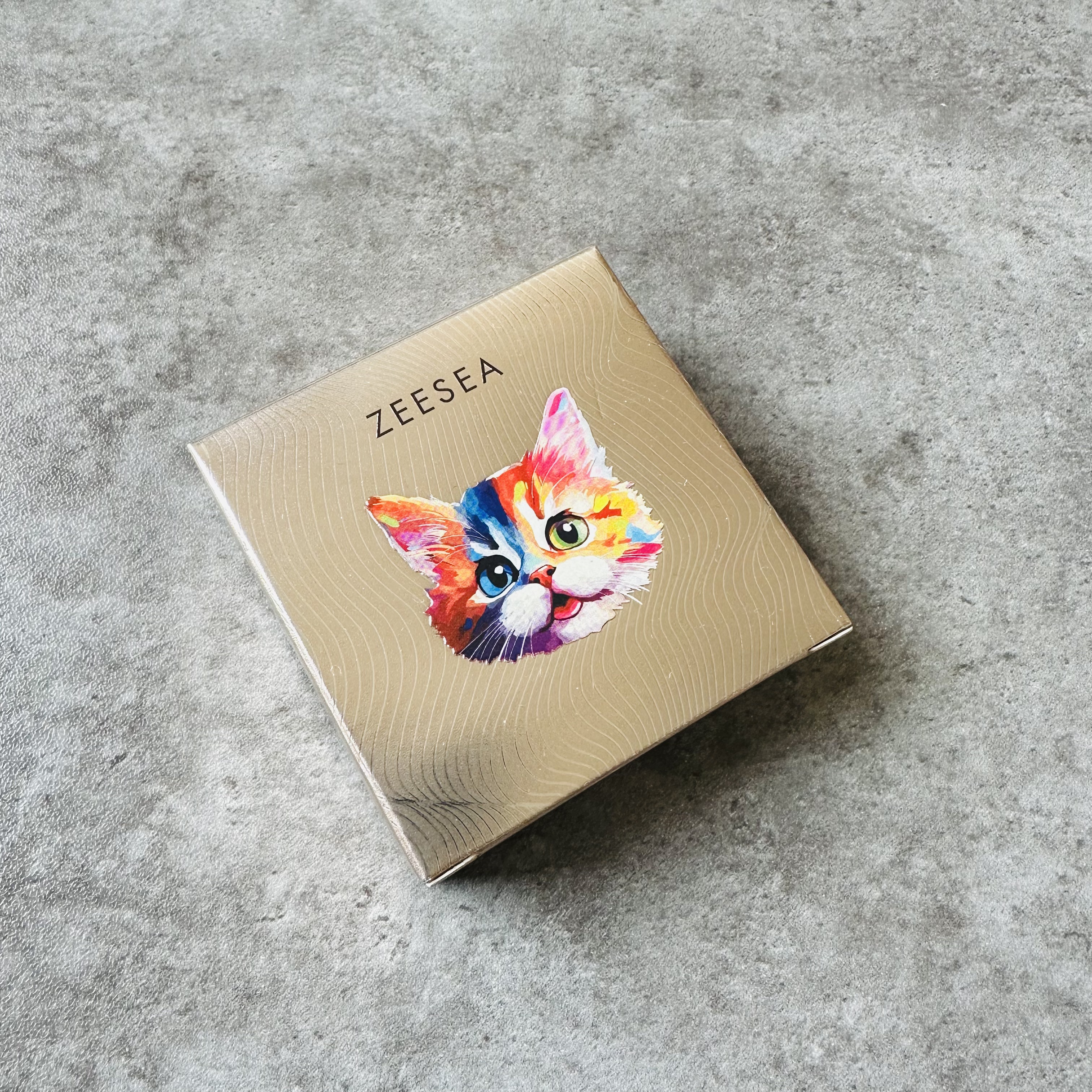 アニマルアイシャドウ(4シェード) 02 ローズ/ZEESEA/アイシャドウパレットを使ったクチコミ（3枚目）