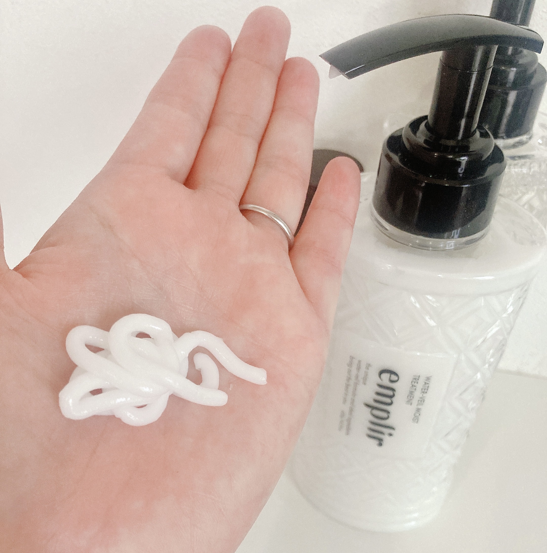 ウォーターベール　モイストシャンプー／トリートメント/emplir/市販シャンプーを使ったクチコミ（3枚目）