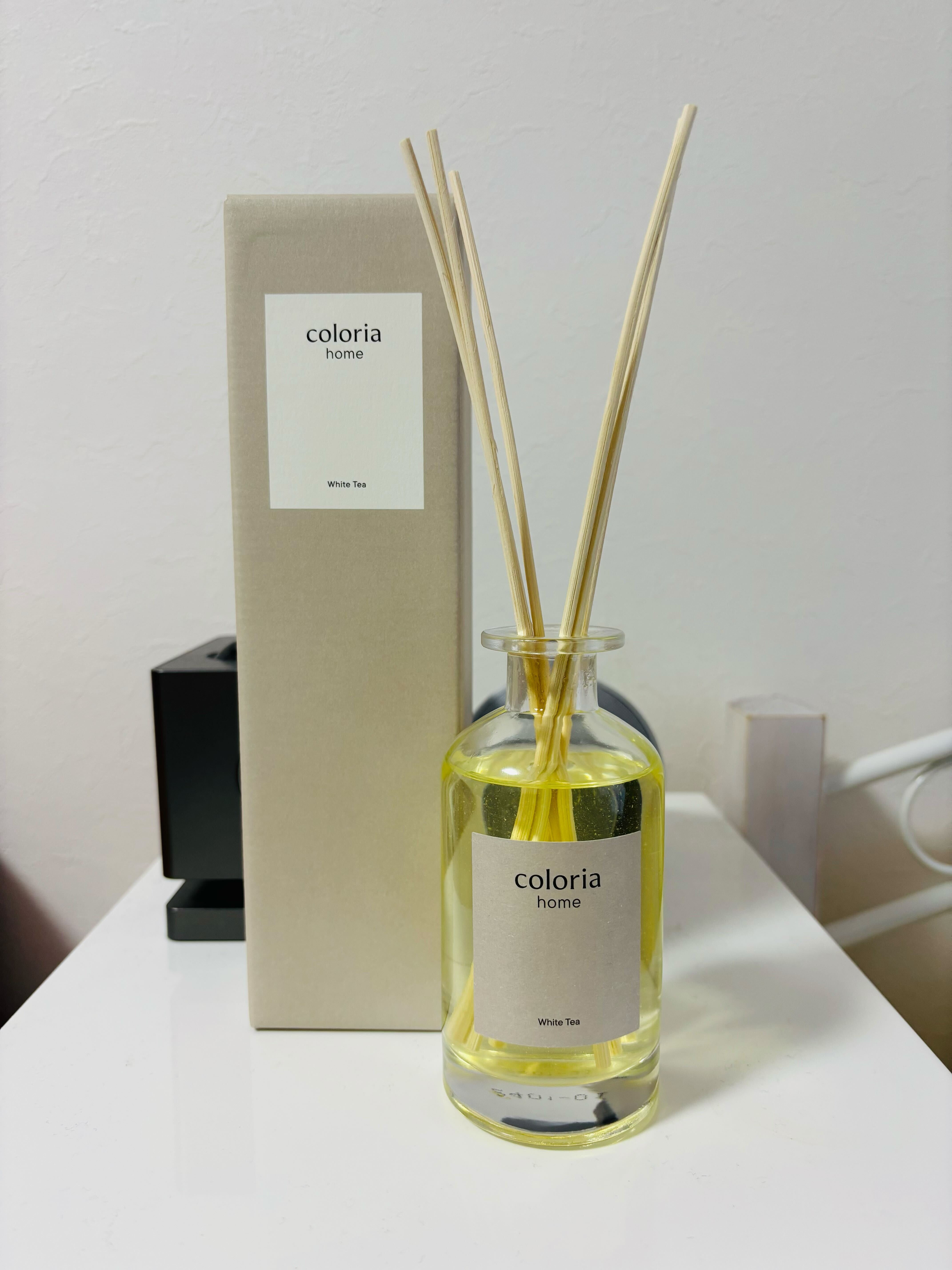 フレグラランスディフューザー ホワイトティー/Coloria Home/ルームフレグランスを使ったクチコミ（1枚目）