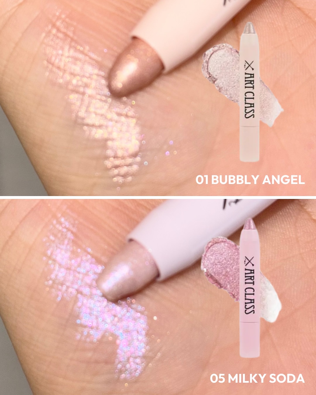 アートクラス アイグリッツ/too cool for school/スティックアイシャドウを使ったクチコミ（3枚目）