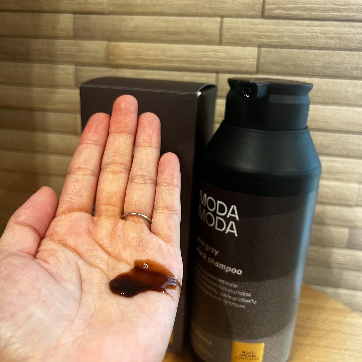 モダモダゼログレイシャンプー/MODAMODA/市販シャンプーを使ったクチコミ（3枚目）
