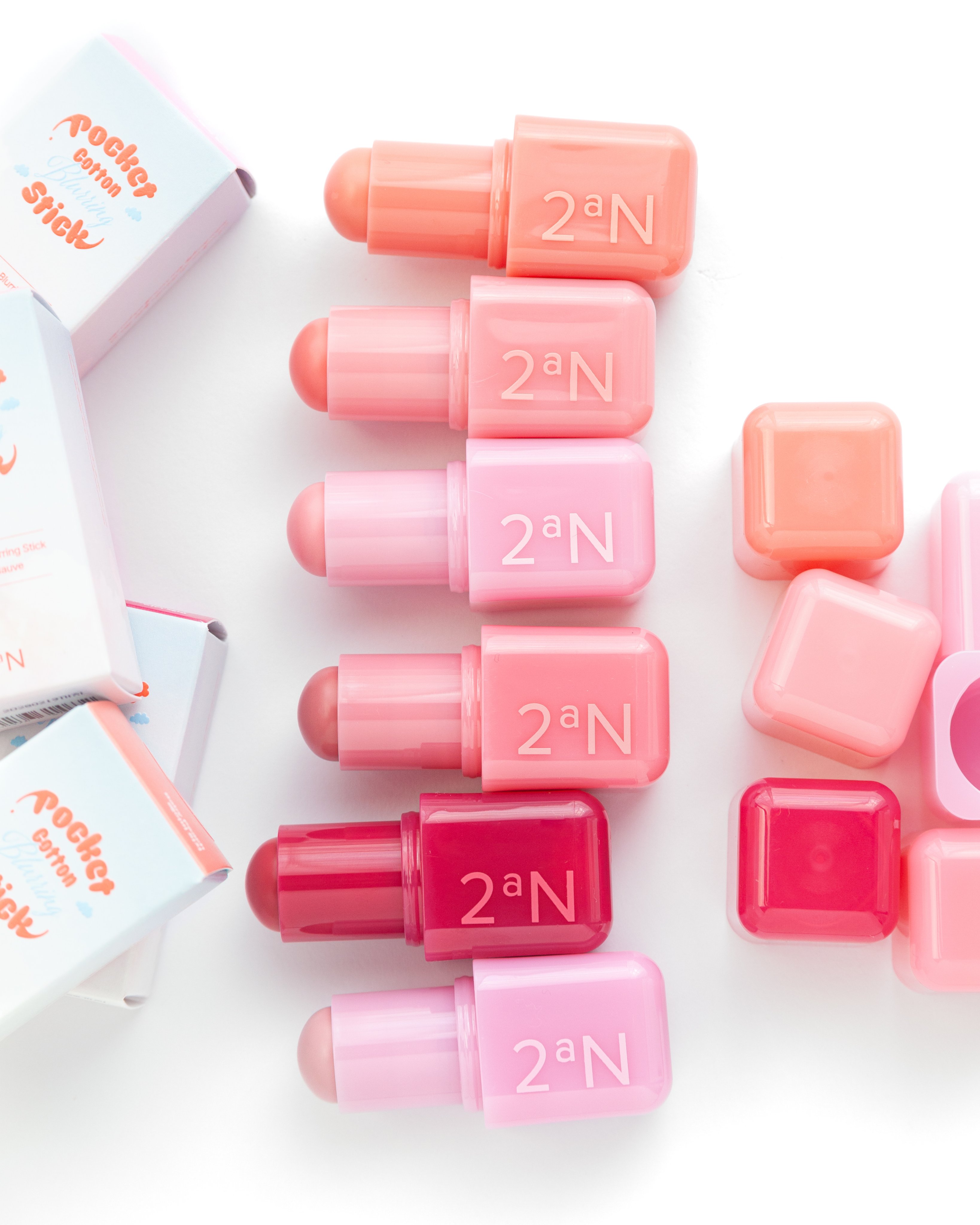 ポケットコットンブラーリングスティック/2aN/ジェル・クリームチークを使ったクチコミ（2枚目）