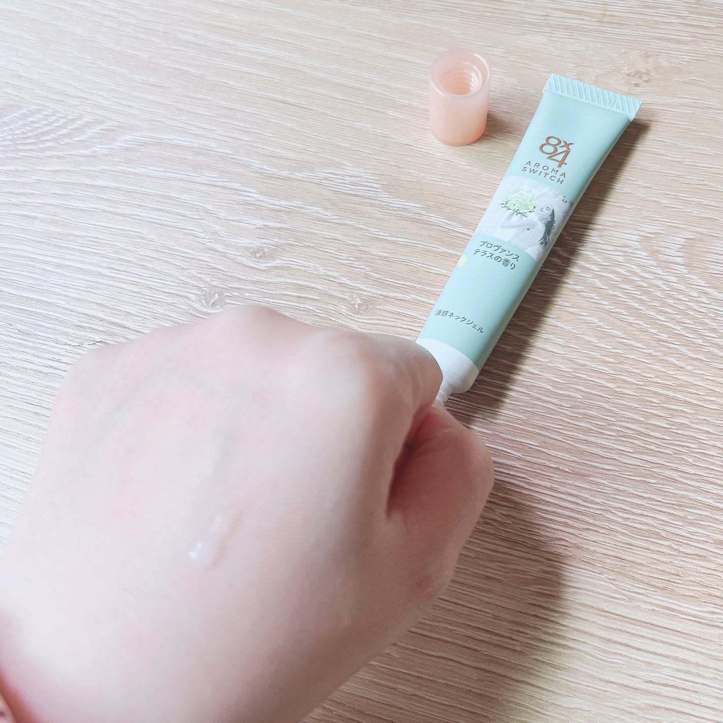 ちゅん on LIPS 「8x4からいただきました。8x4 アロマスイッチ 涼感ネック..」(3枚目)