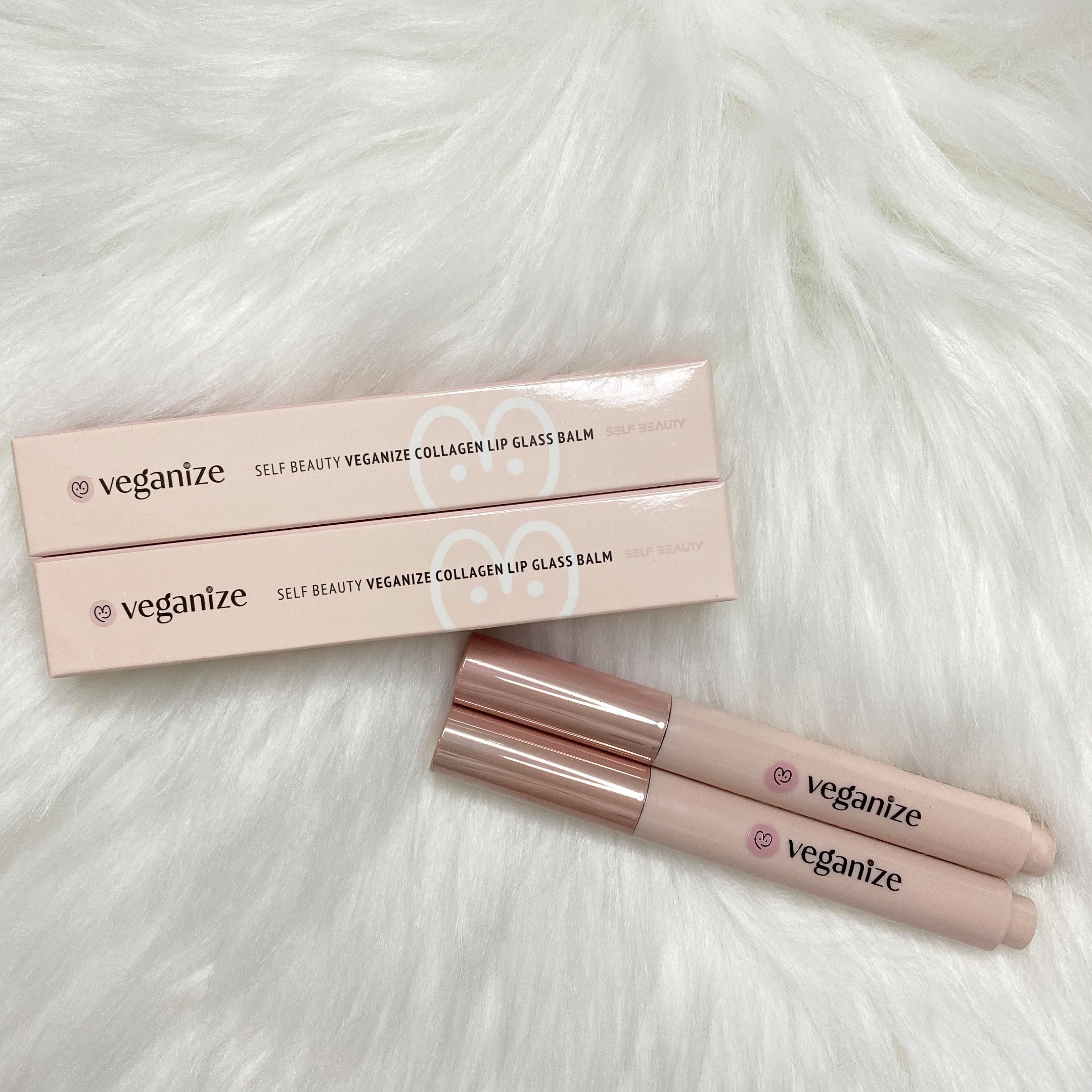 ヴィーガナイズコラーゲンリップガラスバーム/Veganize/リップグロスを使ったクチコミ（1枚目）